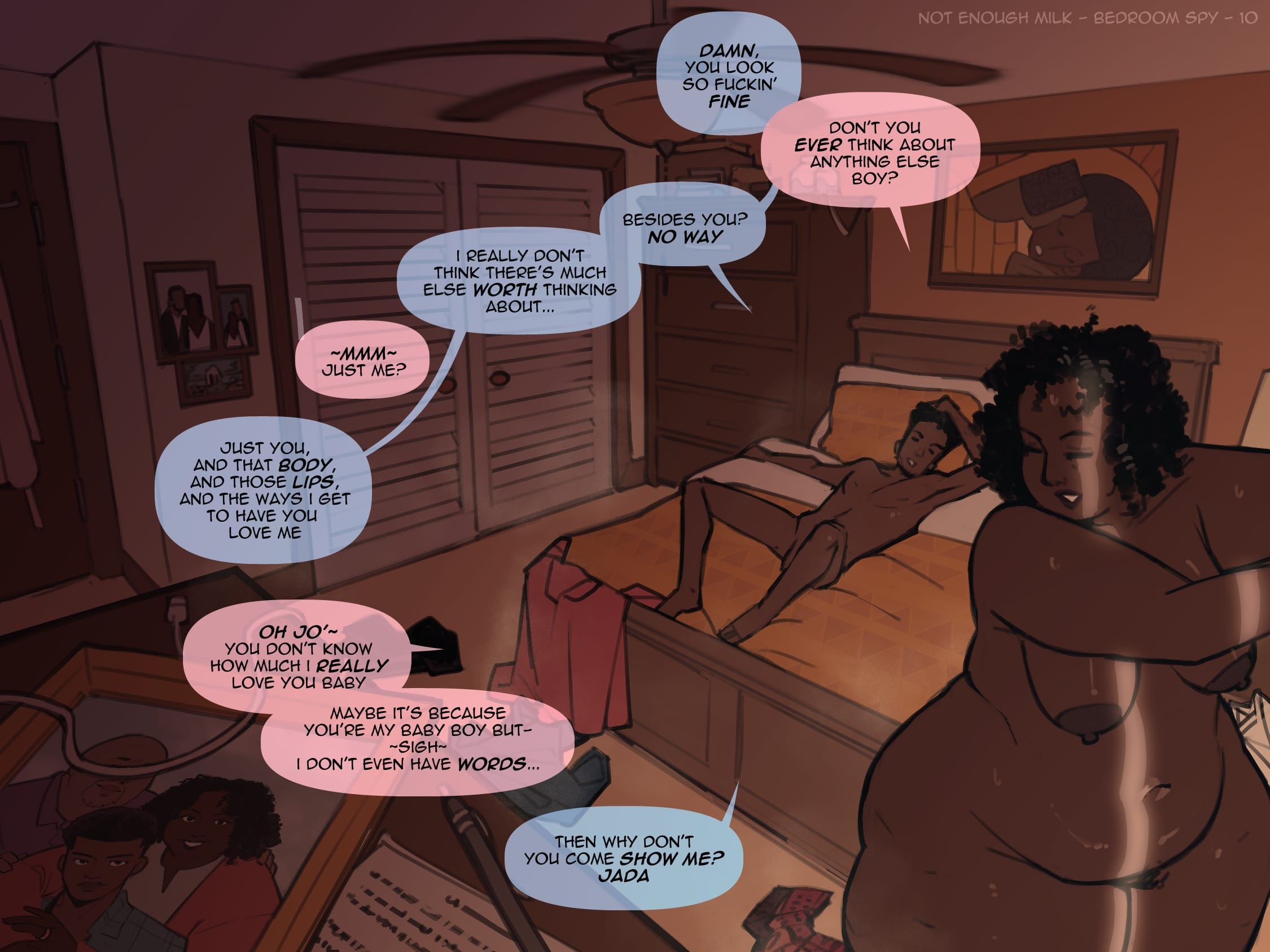 Bedroom Spy [NotEnoughMilk] Chapter 1 Page 10