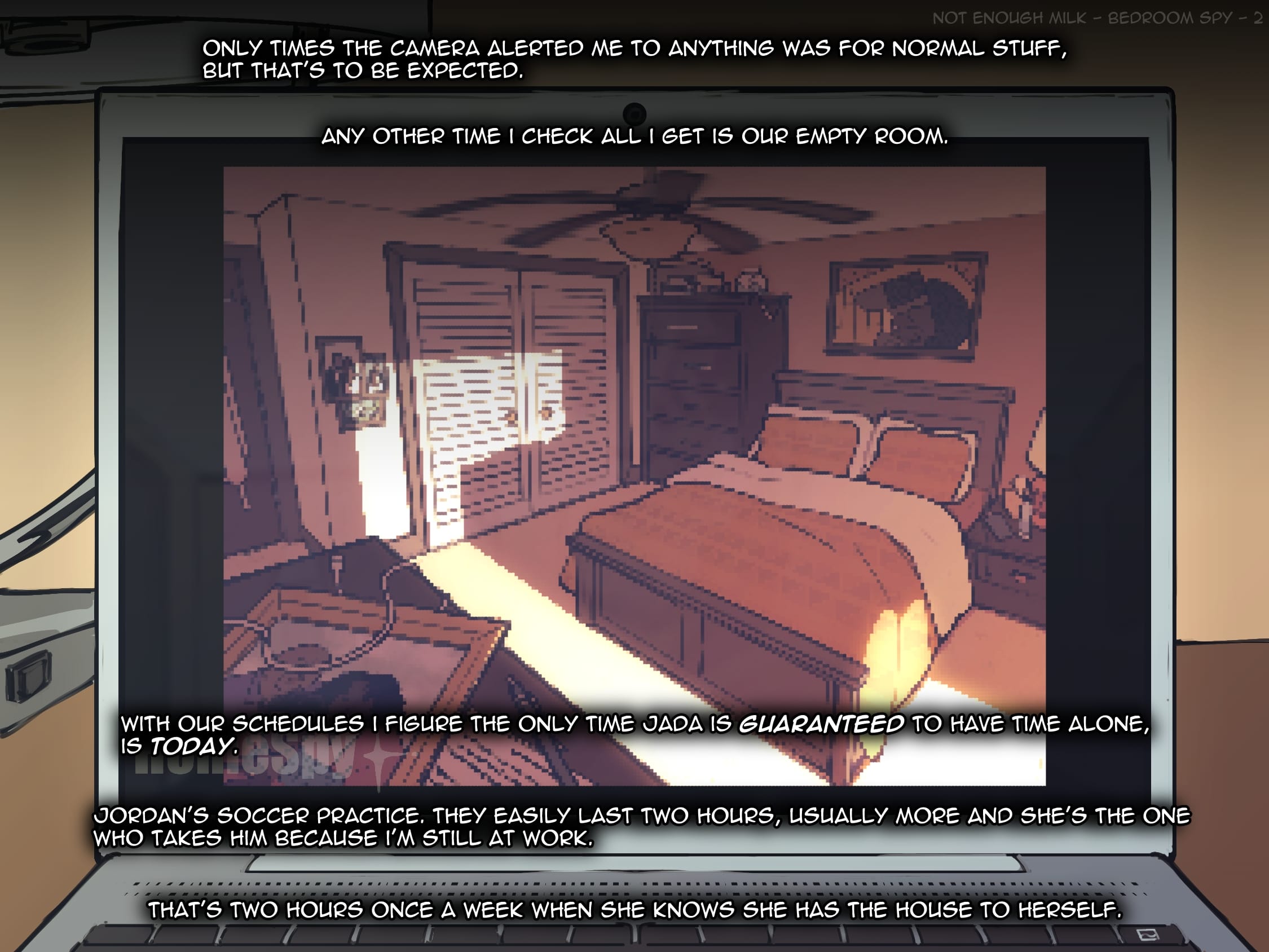 Bedroom Spy [NotEnoughMilk] Chapter 1 Page 2