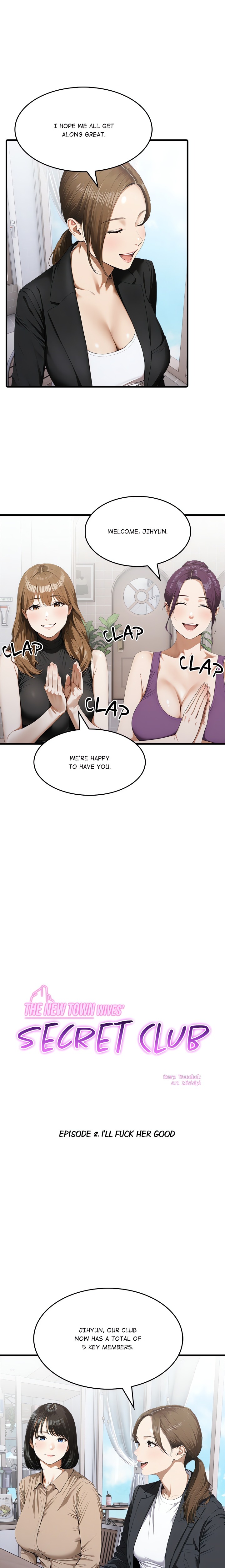 The New Town Wives’ Secret Club Chapter 2 Page 2