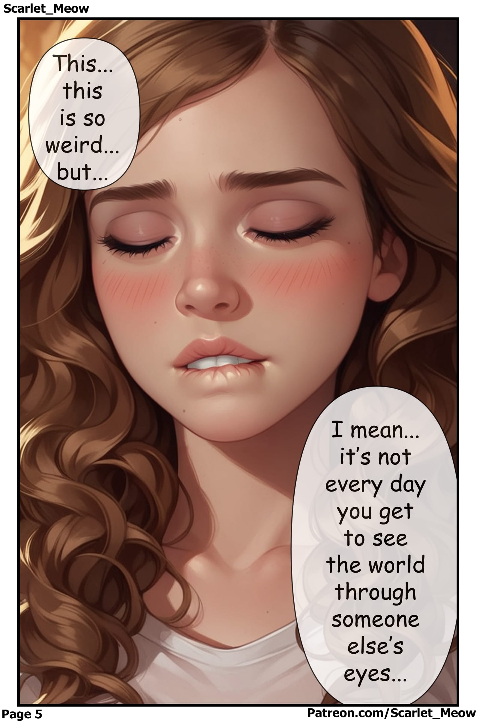 Under Her Robes (Harry Potter) [Scarlet Meow] Chapter 1 Page 6