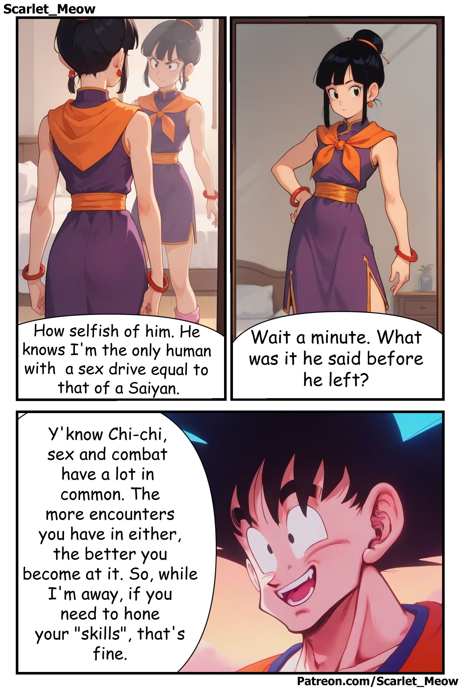 Goku’s Absence (Dragon Ball) [Scarlet Meow] Chapter 1 Page 3