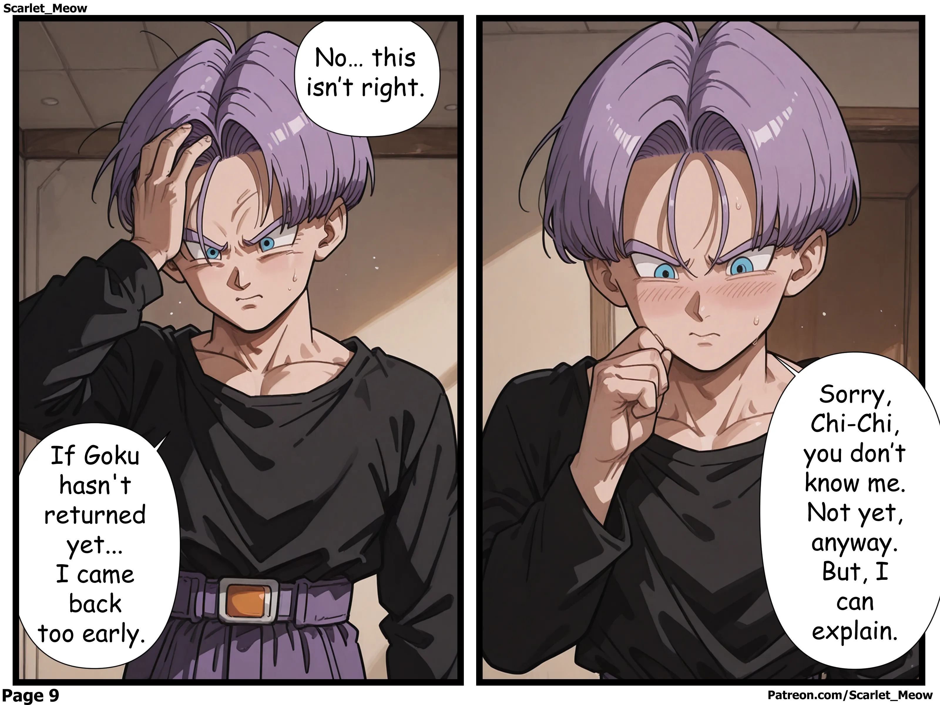 Goku’s Absence (Dragon Ball) [Scarlet Meow] Chapter 6 Page 10