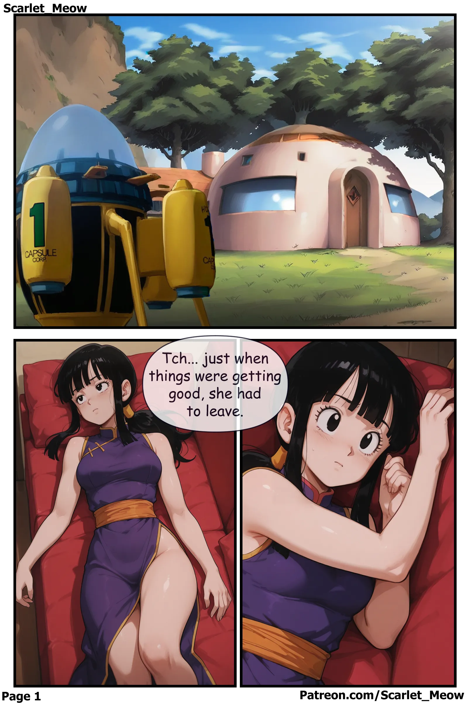 Goku’s Absence (Dragon Ball) [Scarlet Meow] Chapter 6 Page 2