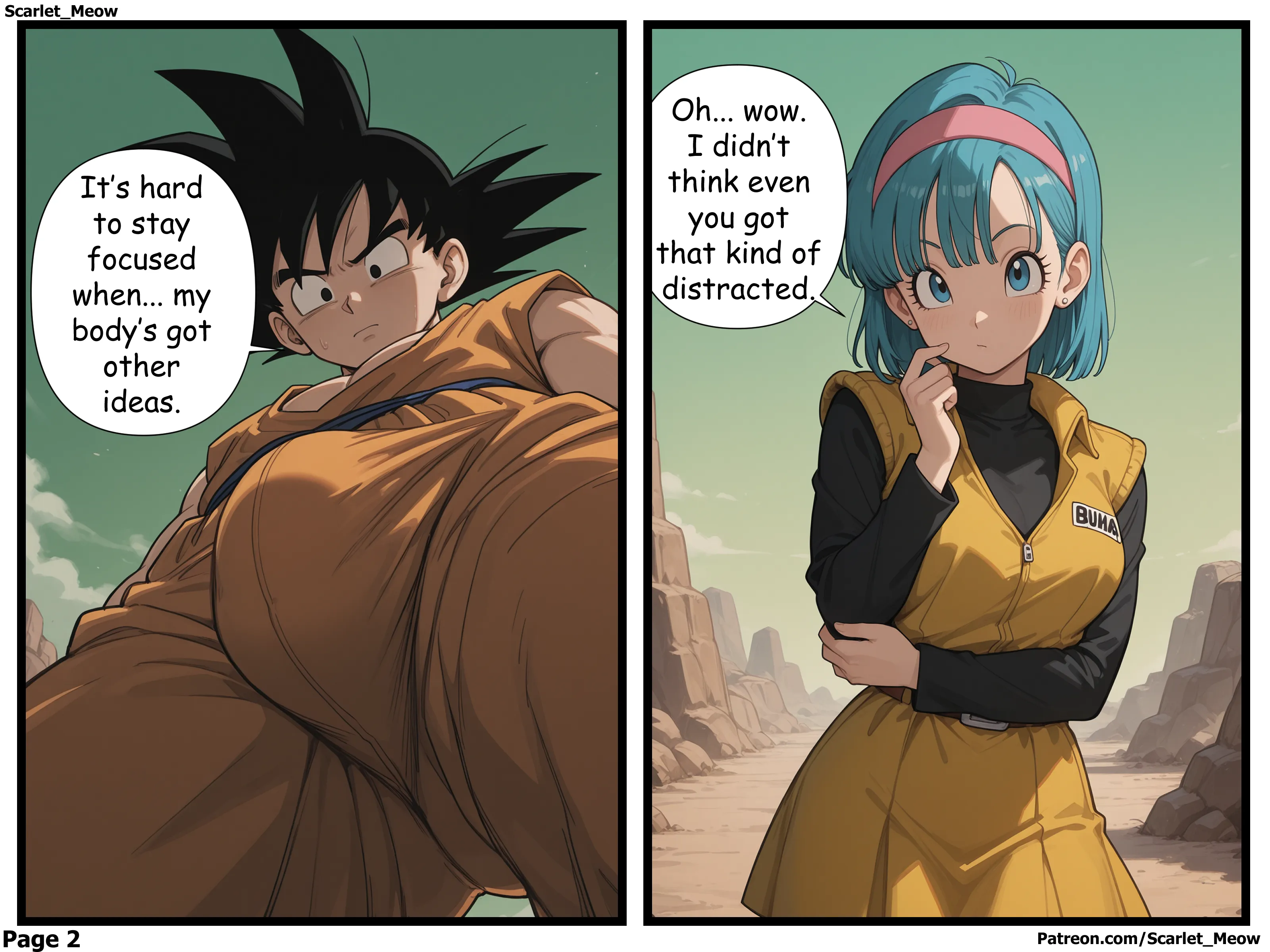Goku’s Absence (Dragon Ball) [Scarlet Meow] Chapter 7 Page 3