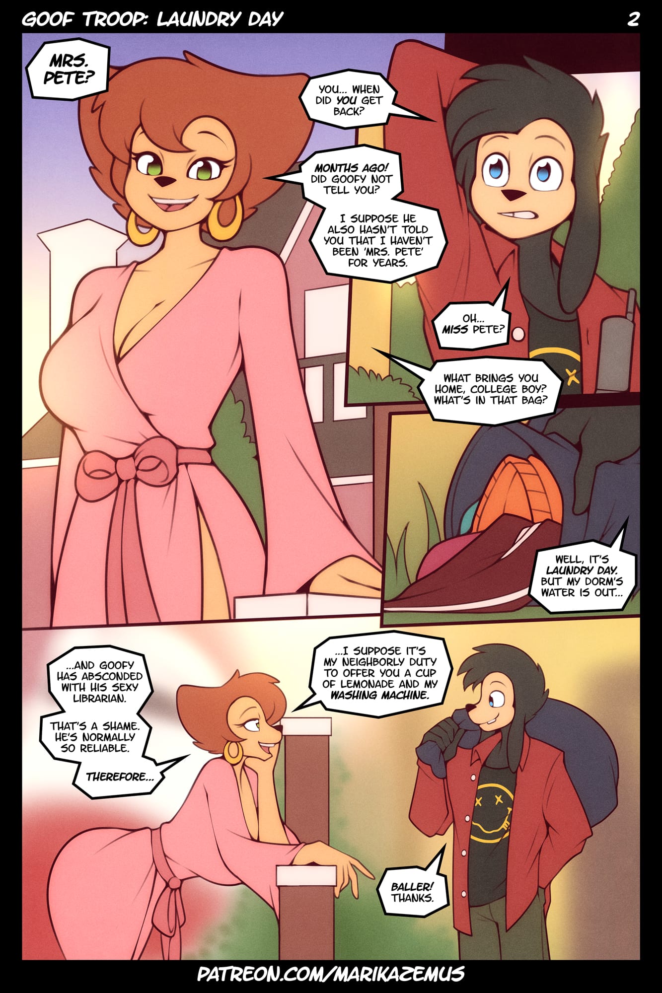 Laundry Day (Goof Troop) [Marik Azemus] Chapter 1 Page 3