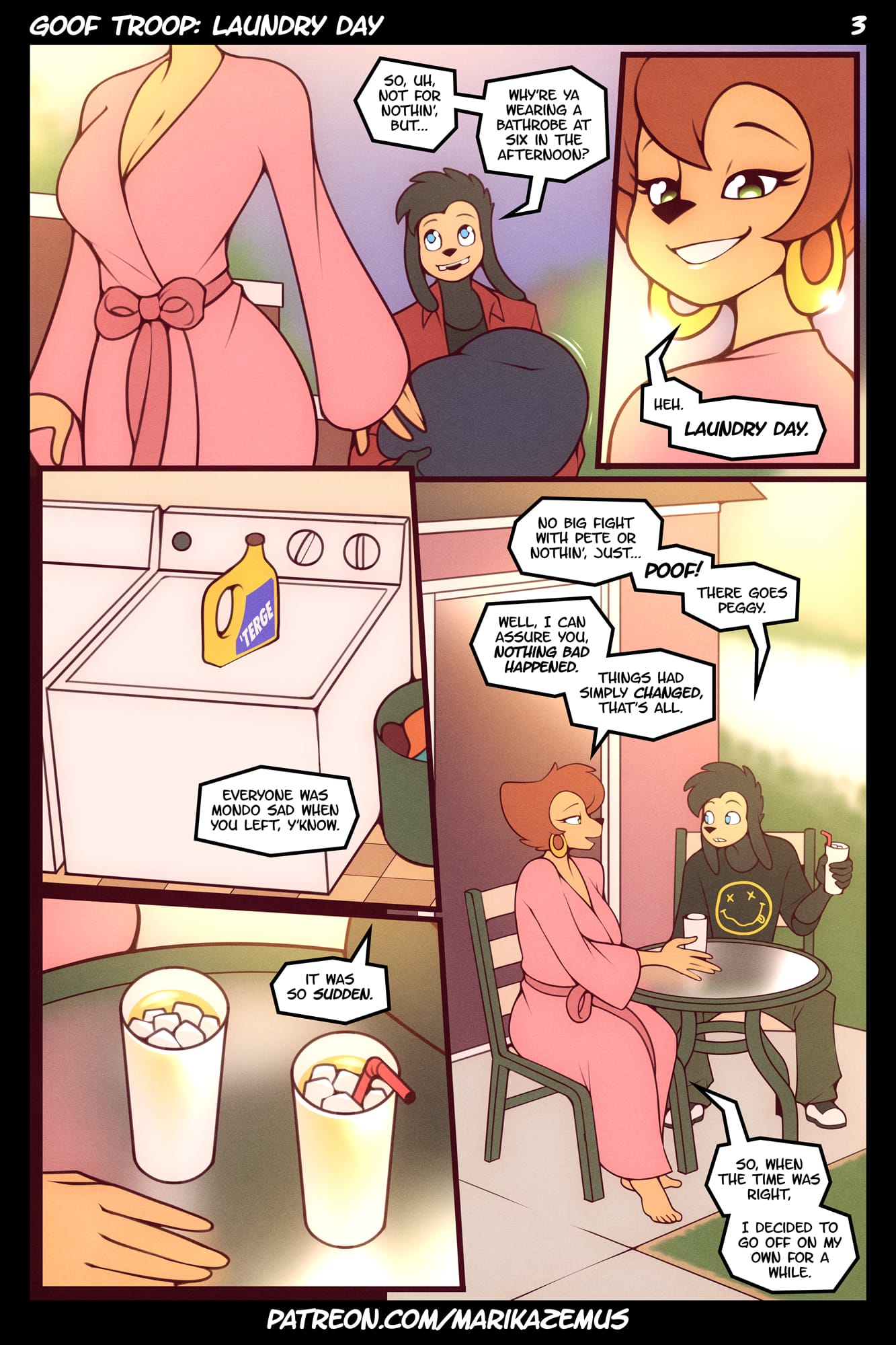 Laundry Day (Goof Troop) [Marik Azemus] Chapter 1 Page 4