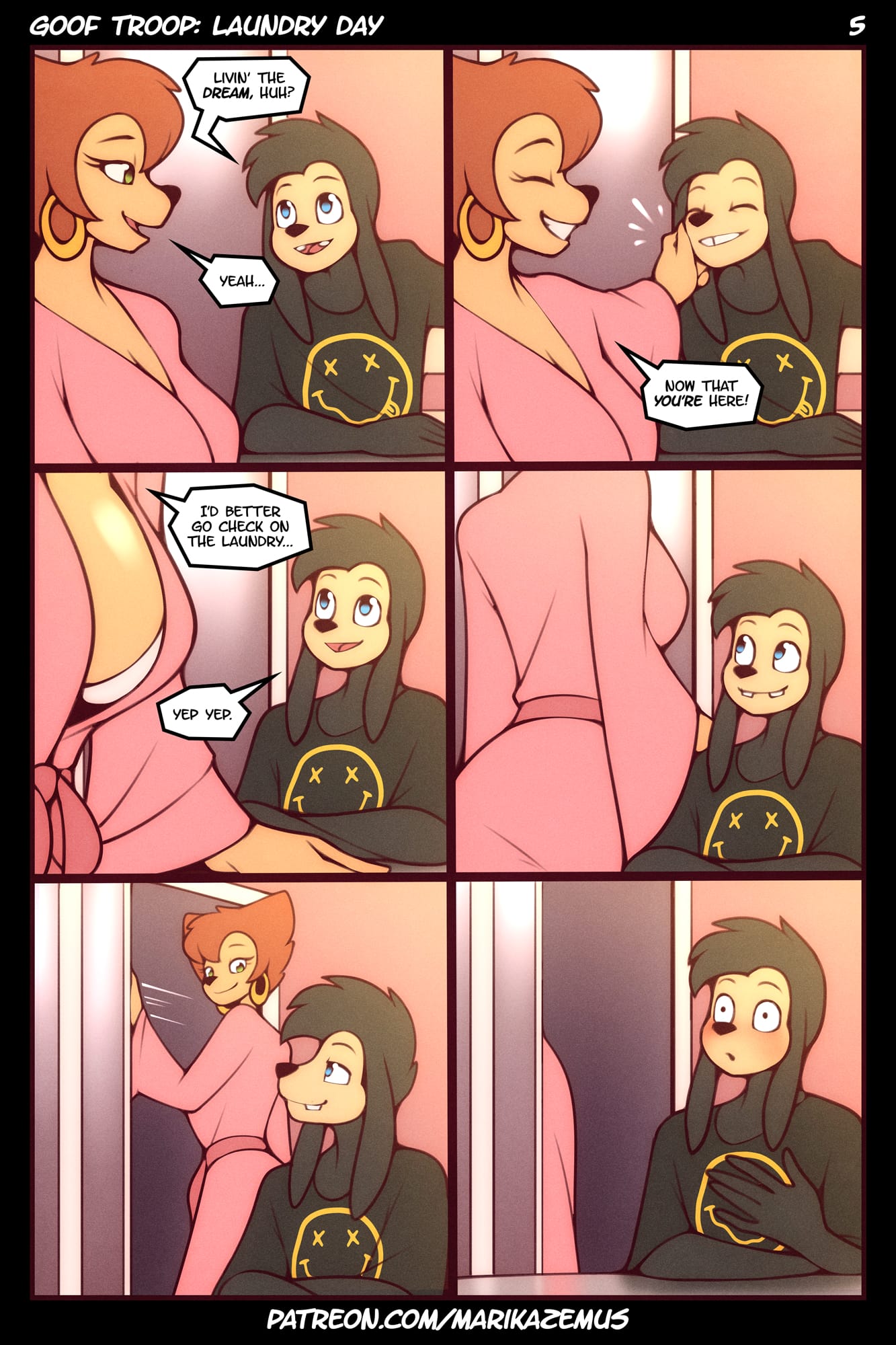 Laundry Day (Goof Troop) [Marik Azemus] Chapter 1 Page 6