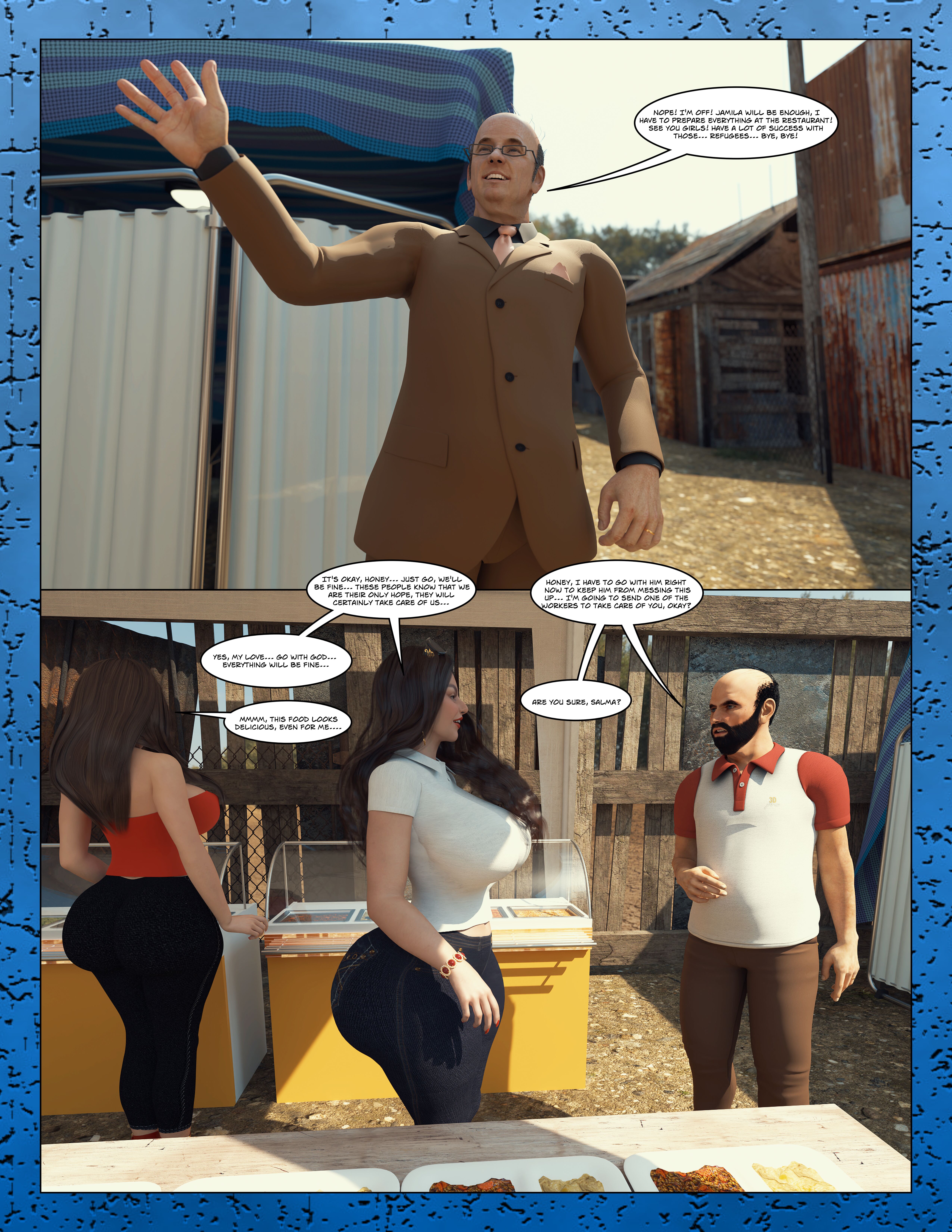 The Anal Queens [Moiarte3D] Chapter 1 Page 12