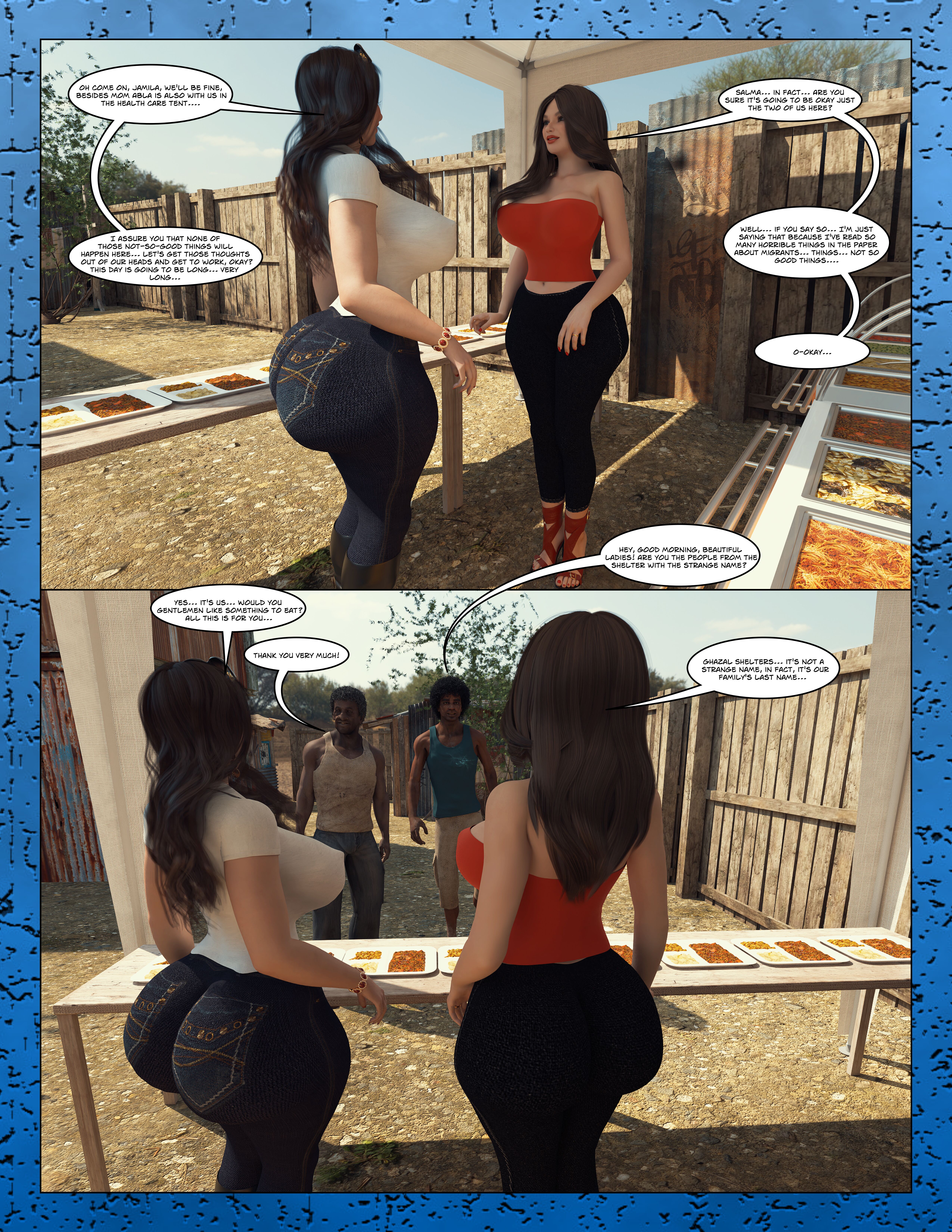 The Anal Queens [Moiarte3D] Chapter 1 Page 13