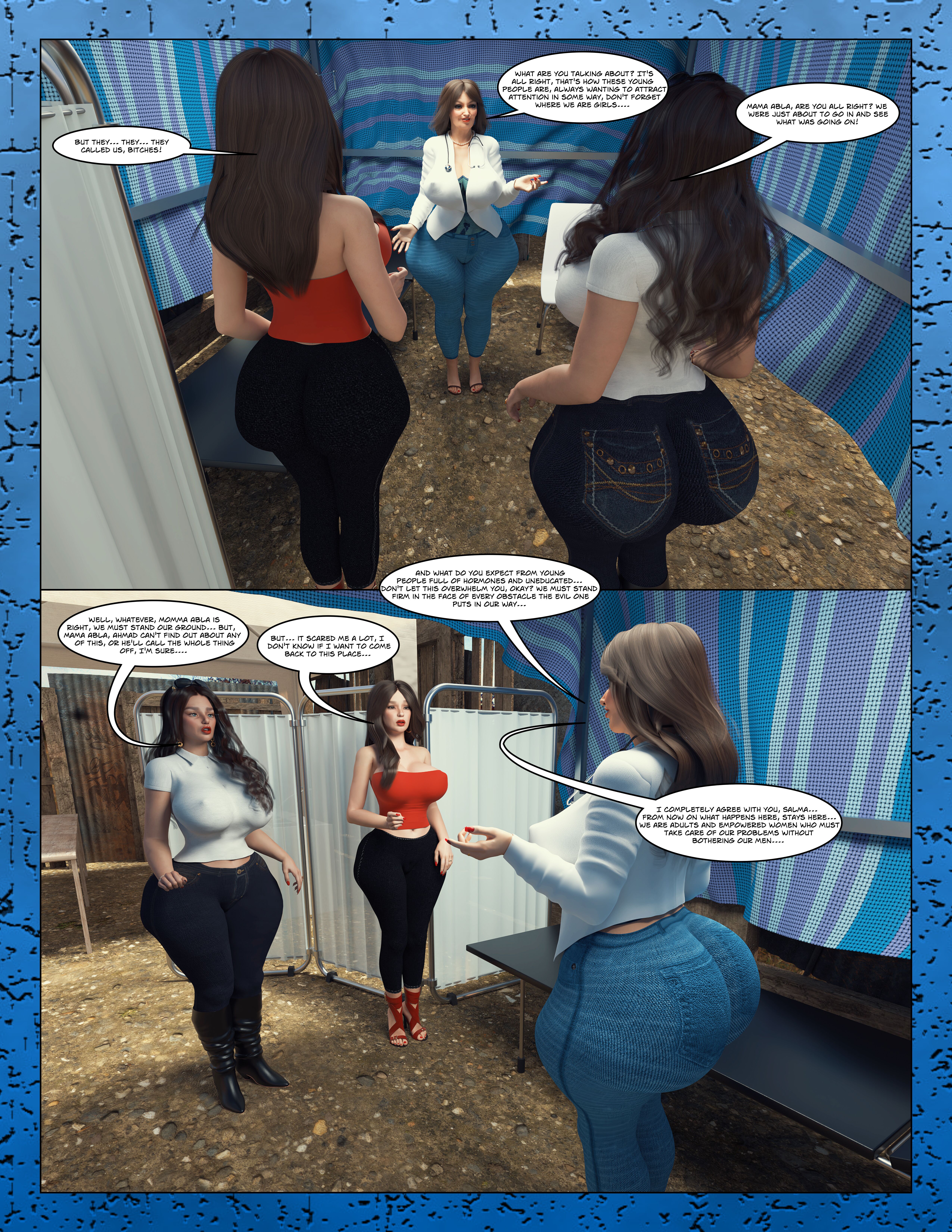 The Anal Queens [Moiarte3D] Chapter 1 Page 24