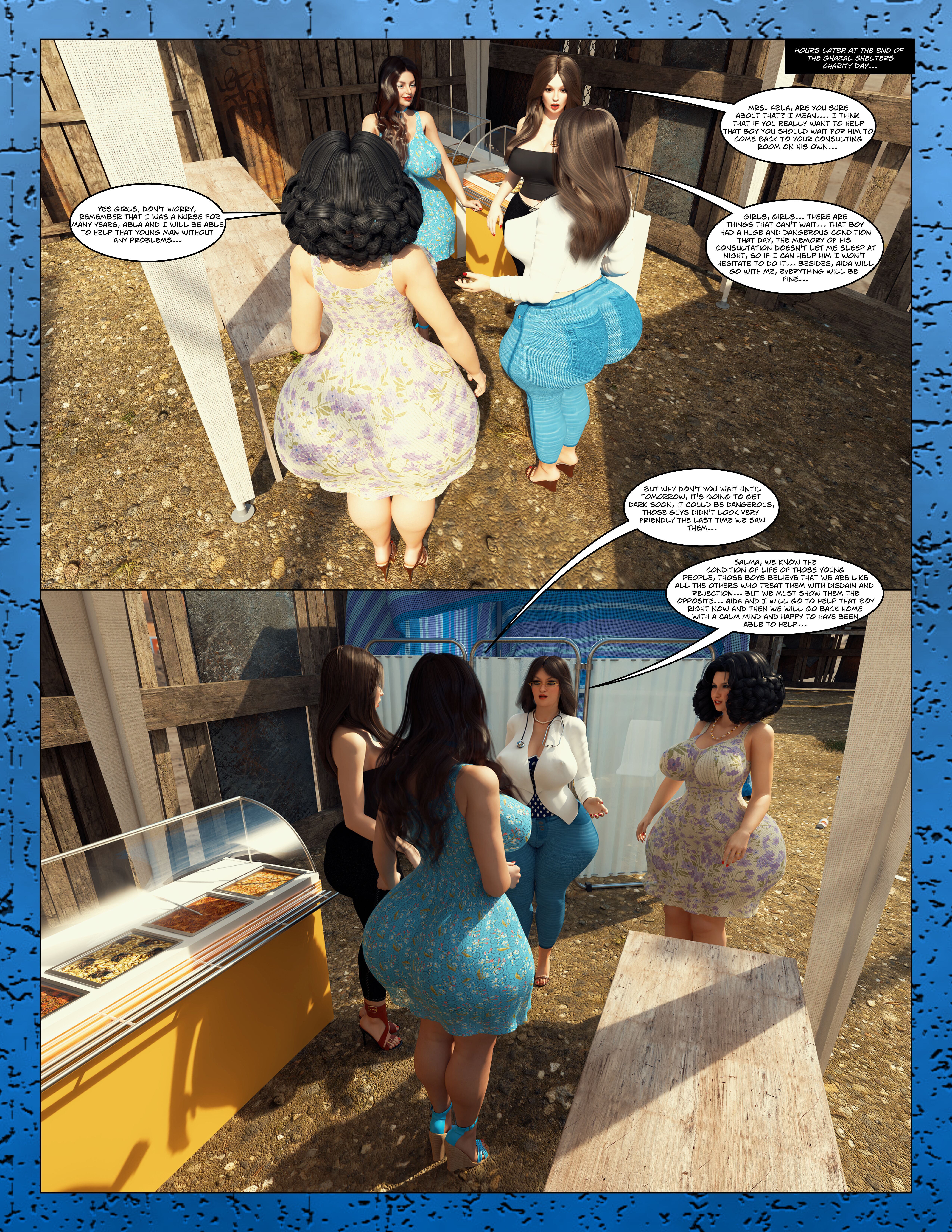The Anal Queens [Moiarte3D] Chapter 1 Page 34