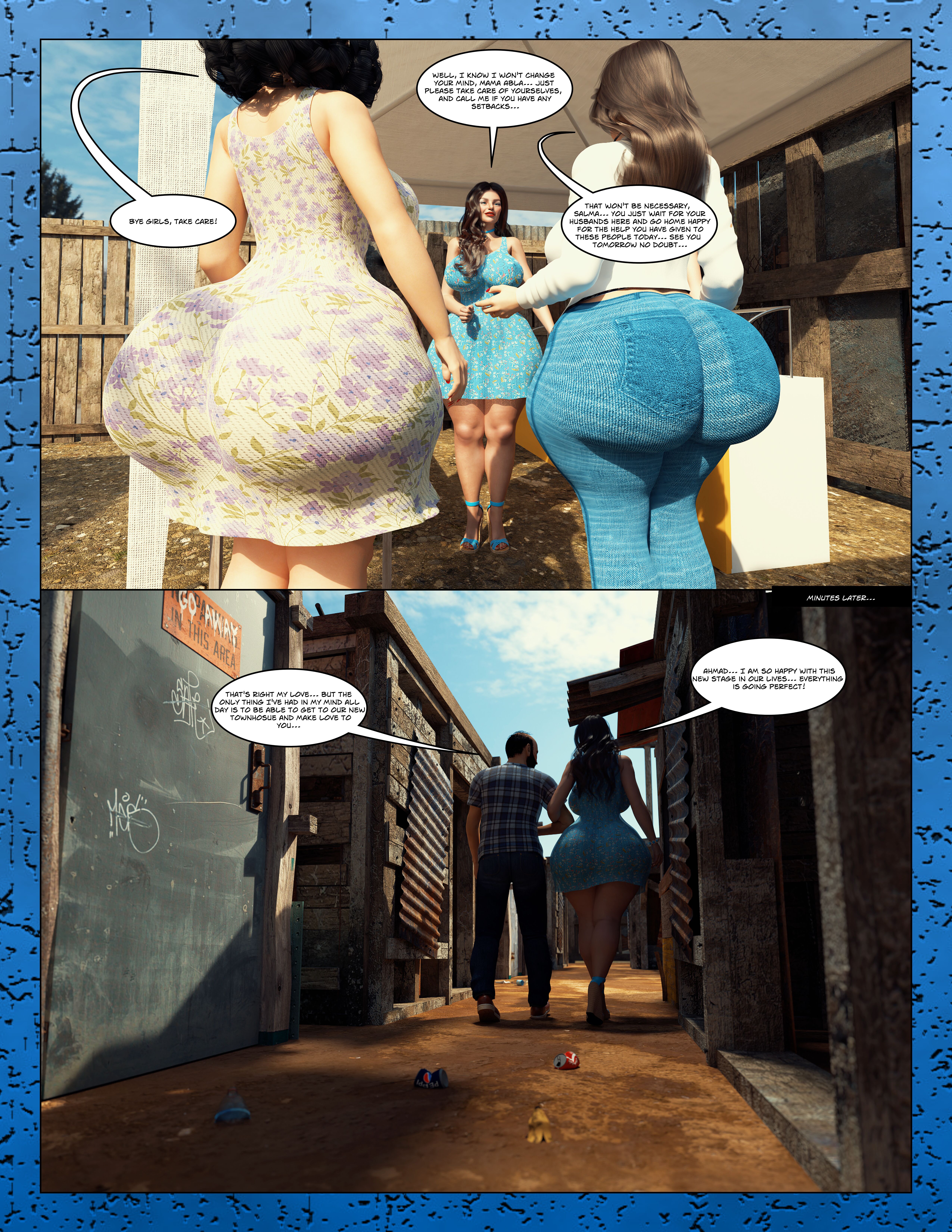 The Anal Queens [Moiarte3D] Chapter 1 Page 35