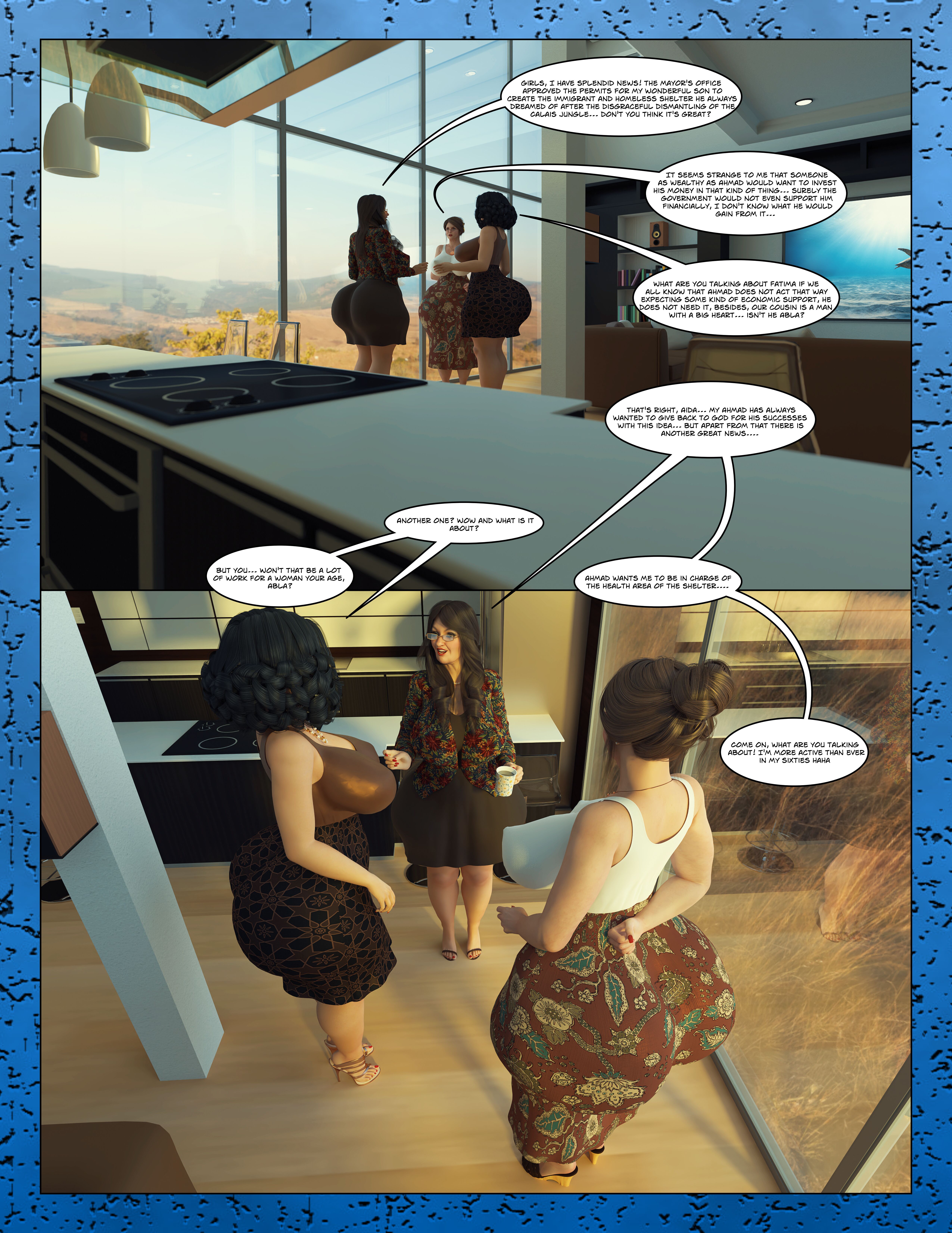 The Anal Queens [Moiarte3D] Chapter 1 Page 4