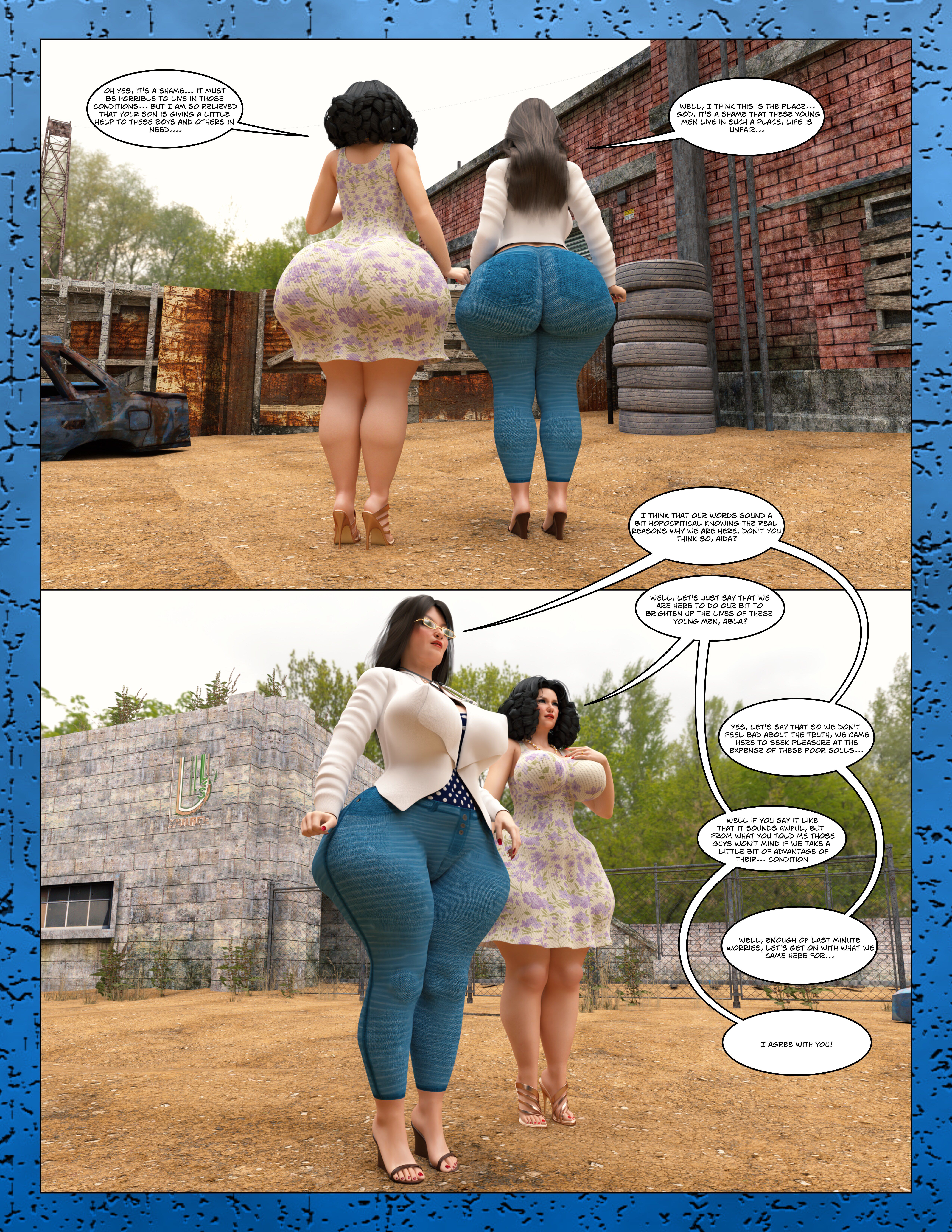 The Anal Queens [Moiarte3D] Chapter 1 Page 48