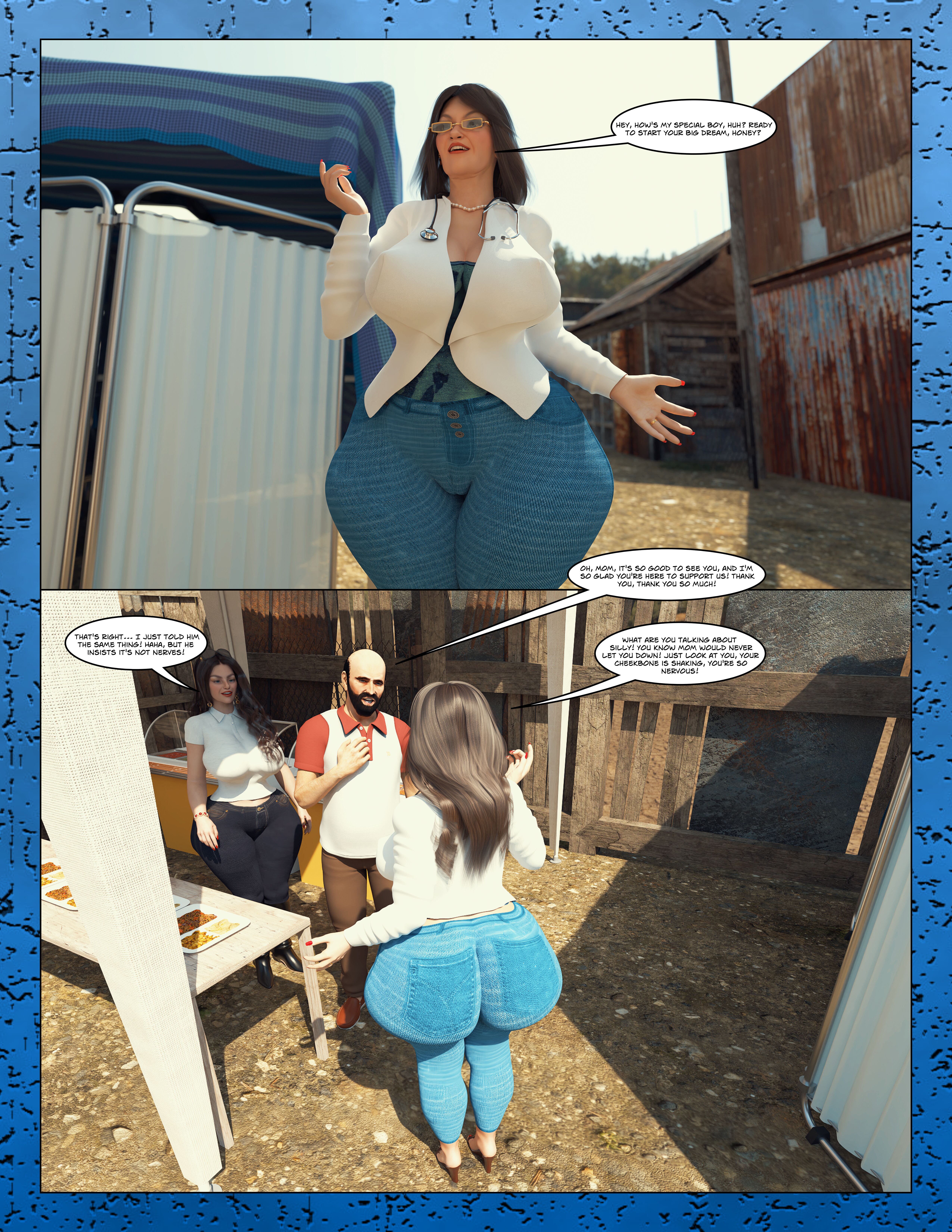 The Anal Queens [Moiarte3D] Chapter 1 Page 8