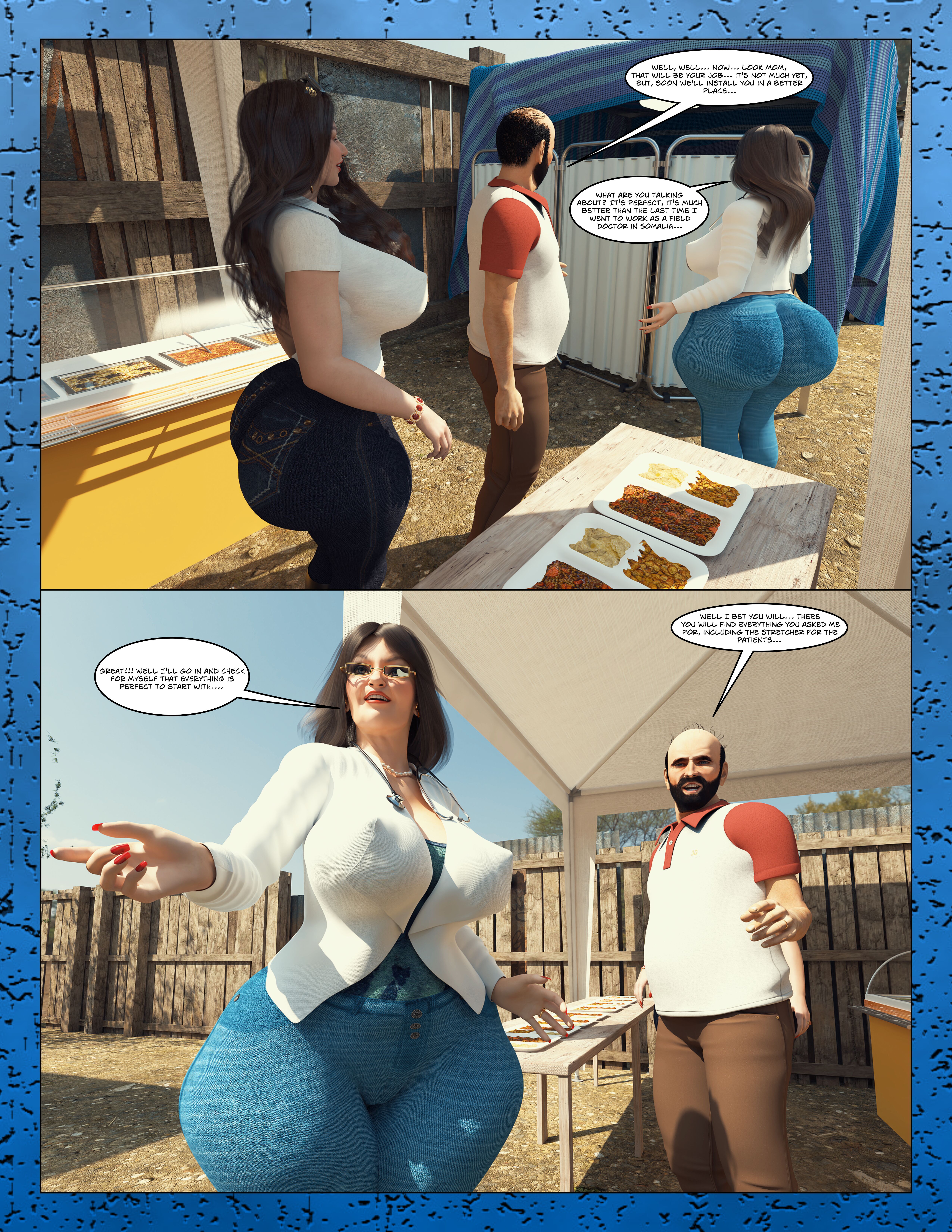 The Anal Queens [Moiarte3D] Chapter 1 Page 9