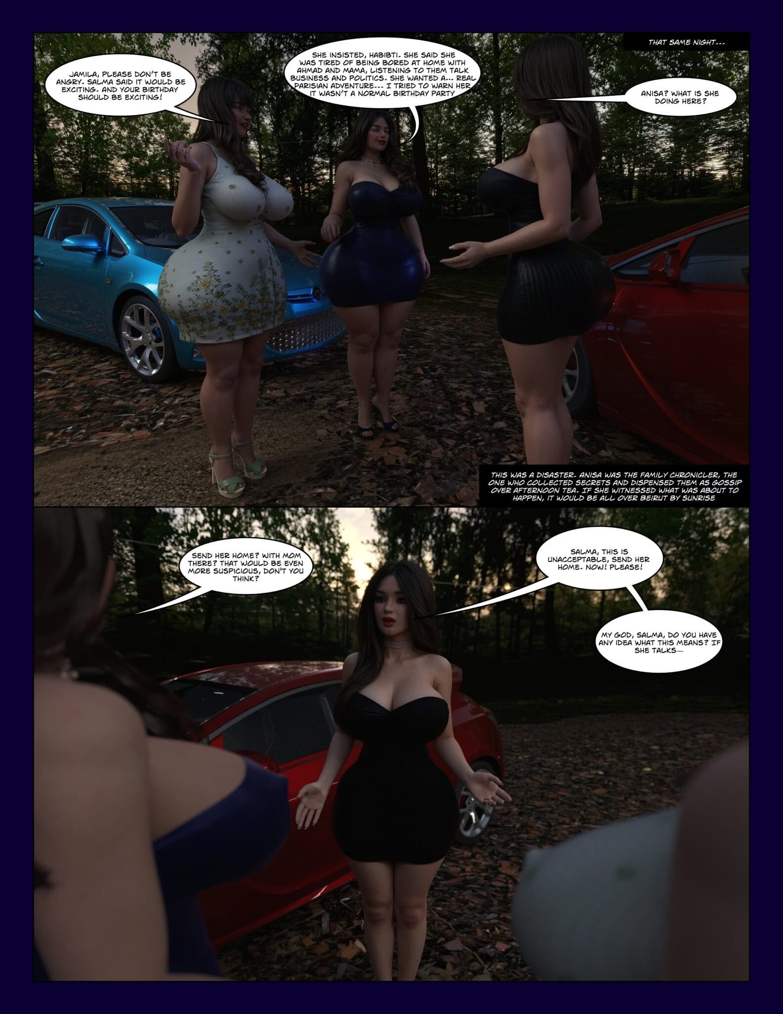 The Anal Queens [Moiarte3D] Chapter 4 Page 10