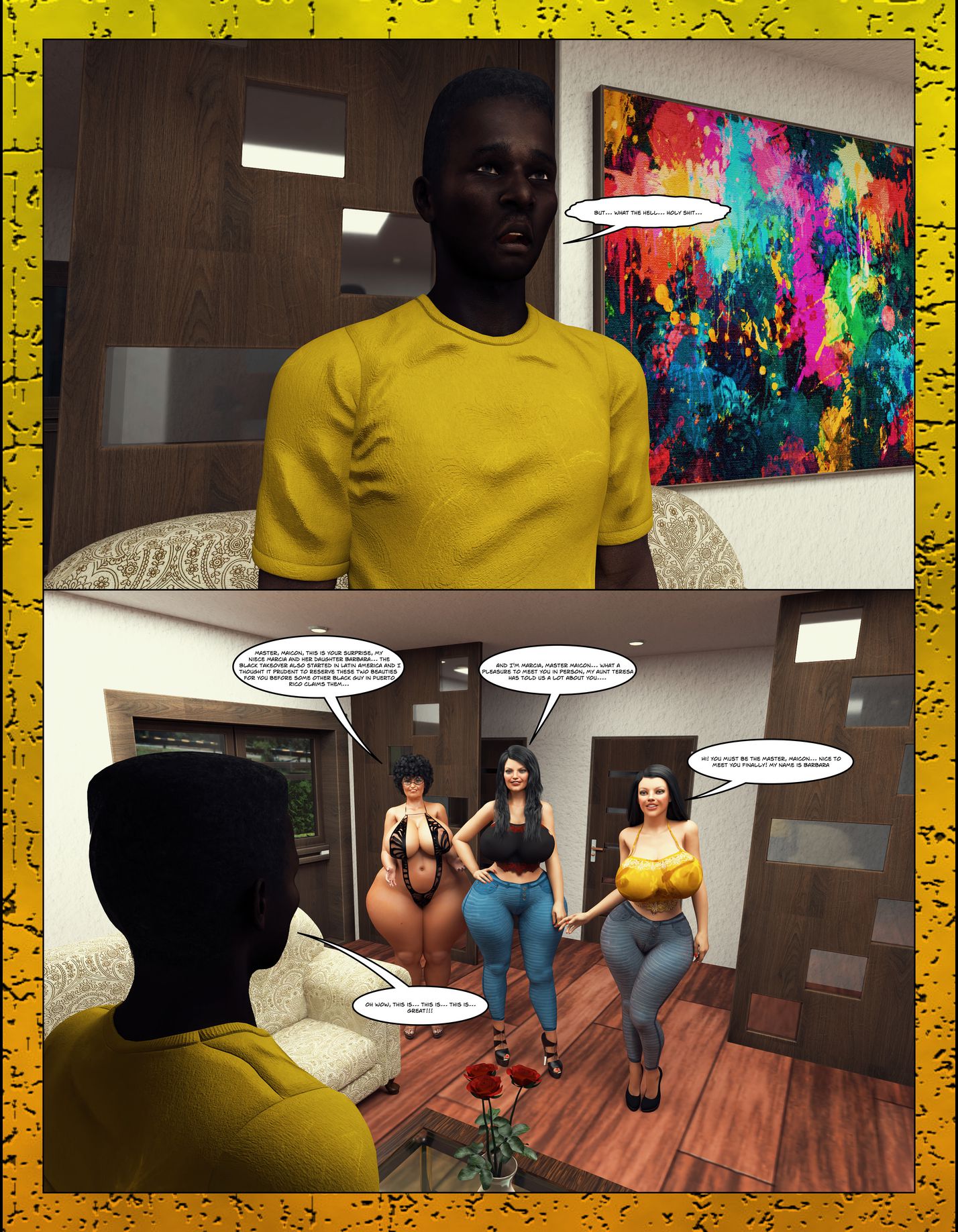 Black Takeover [Moiarte3D] Chapter 8 Page 42