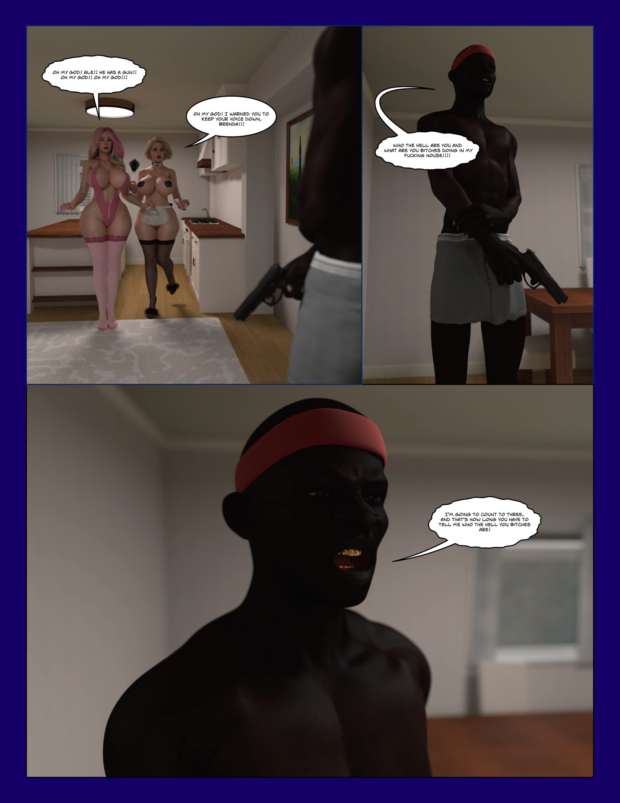Black Takeover [Moiarte3D] Chapter 4 Page 45