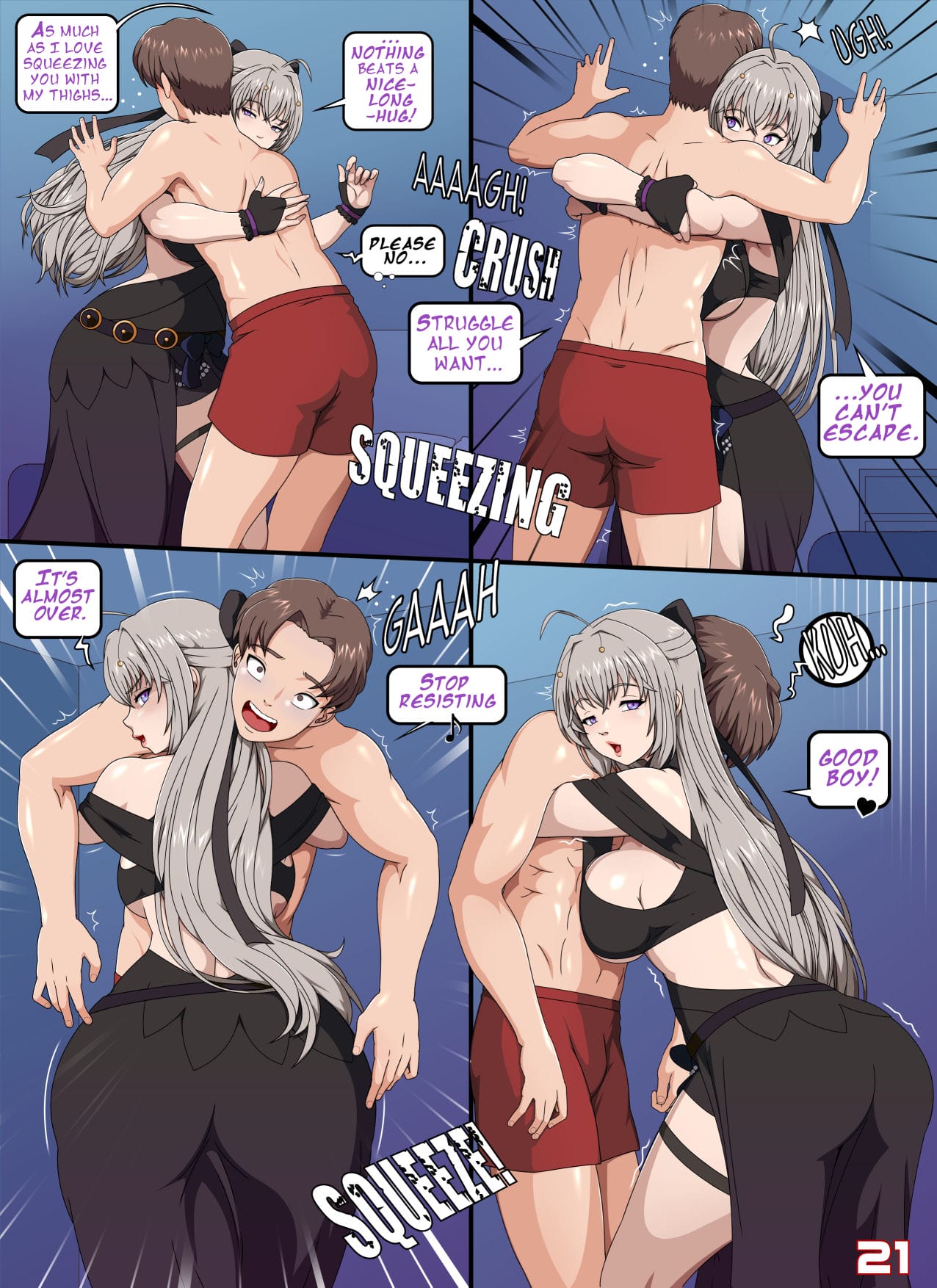 Tight Simulations – Panther Squeeze (Persona 5) [StormFedeR] Chapter Panther Squeeze (Persona 5) [StormFedeR] – 1 Page 23