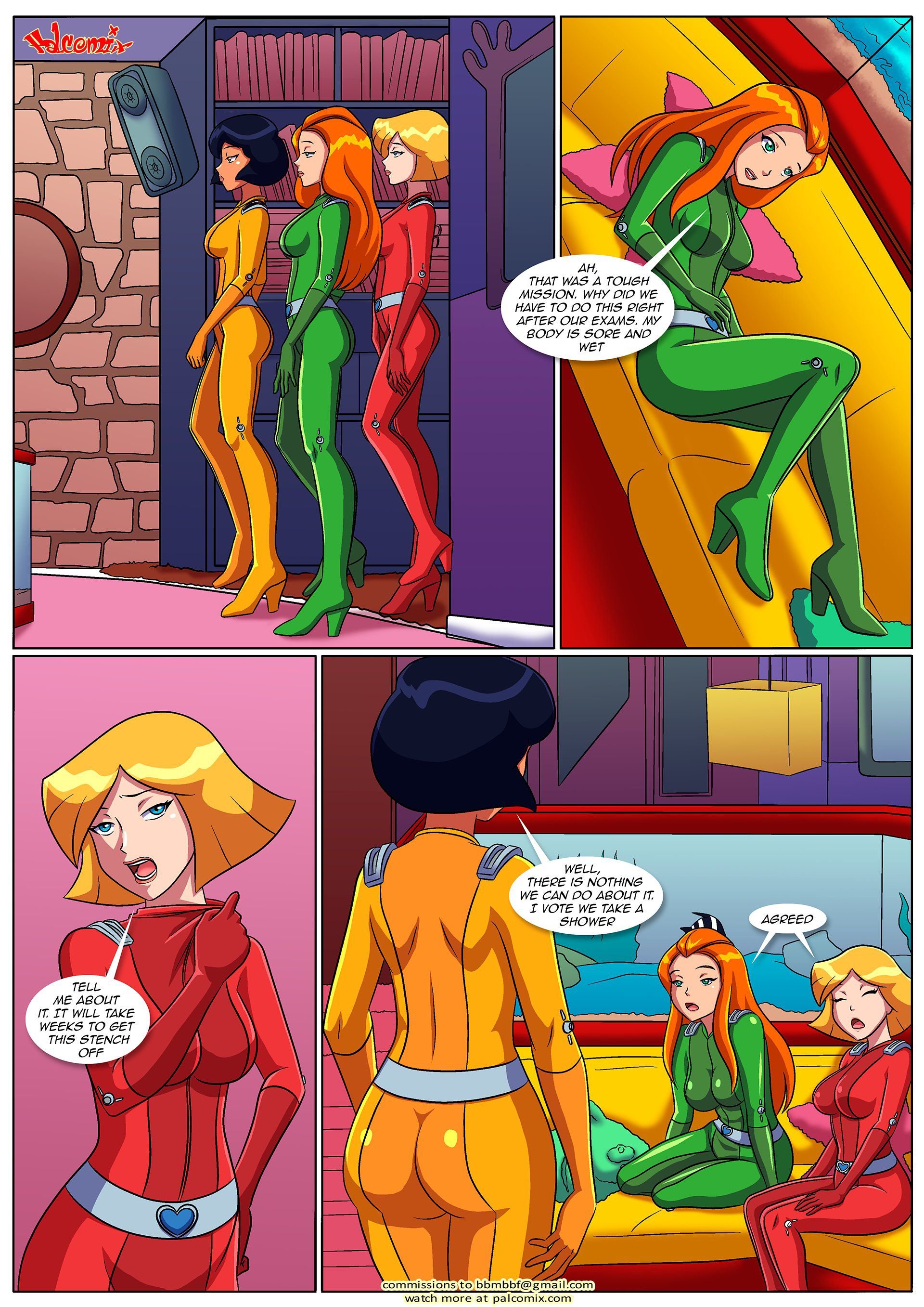 Totally Together (Totally Spies!) [Palcomix] Chapter 1 Page 2