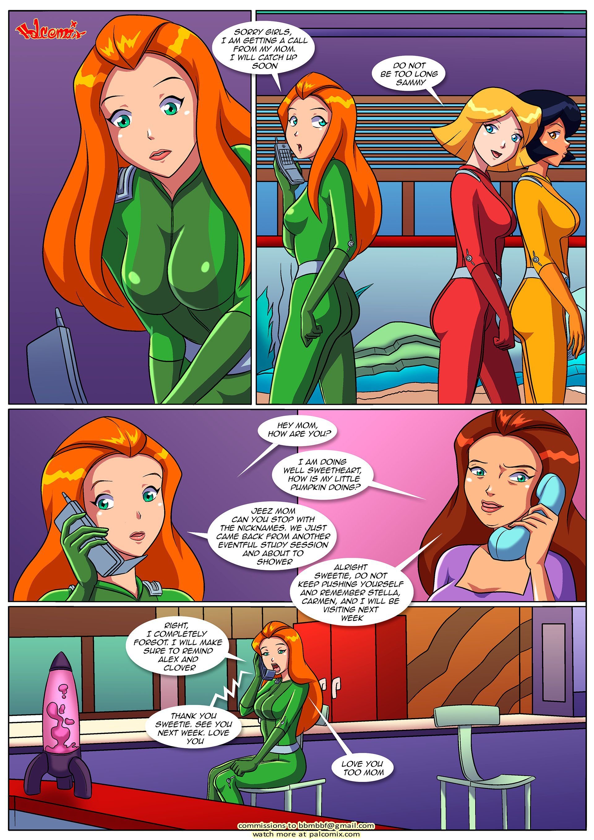 Totally Together (Totally Spies!) [Palcomix] Chapter 1 Page 3