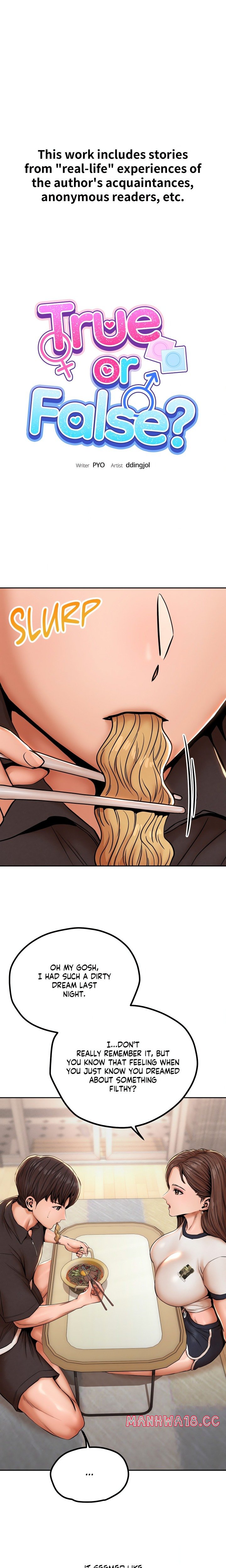 True or False? (Uncensored) Chapter 73 Page 1