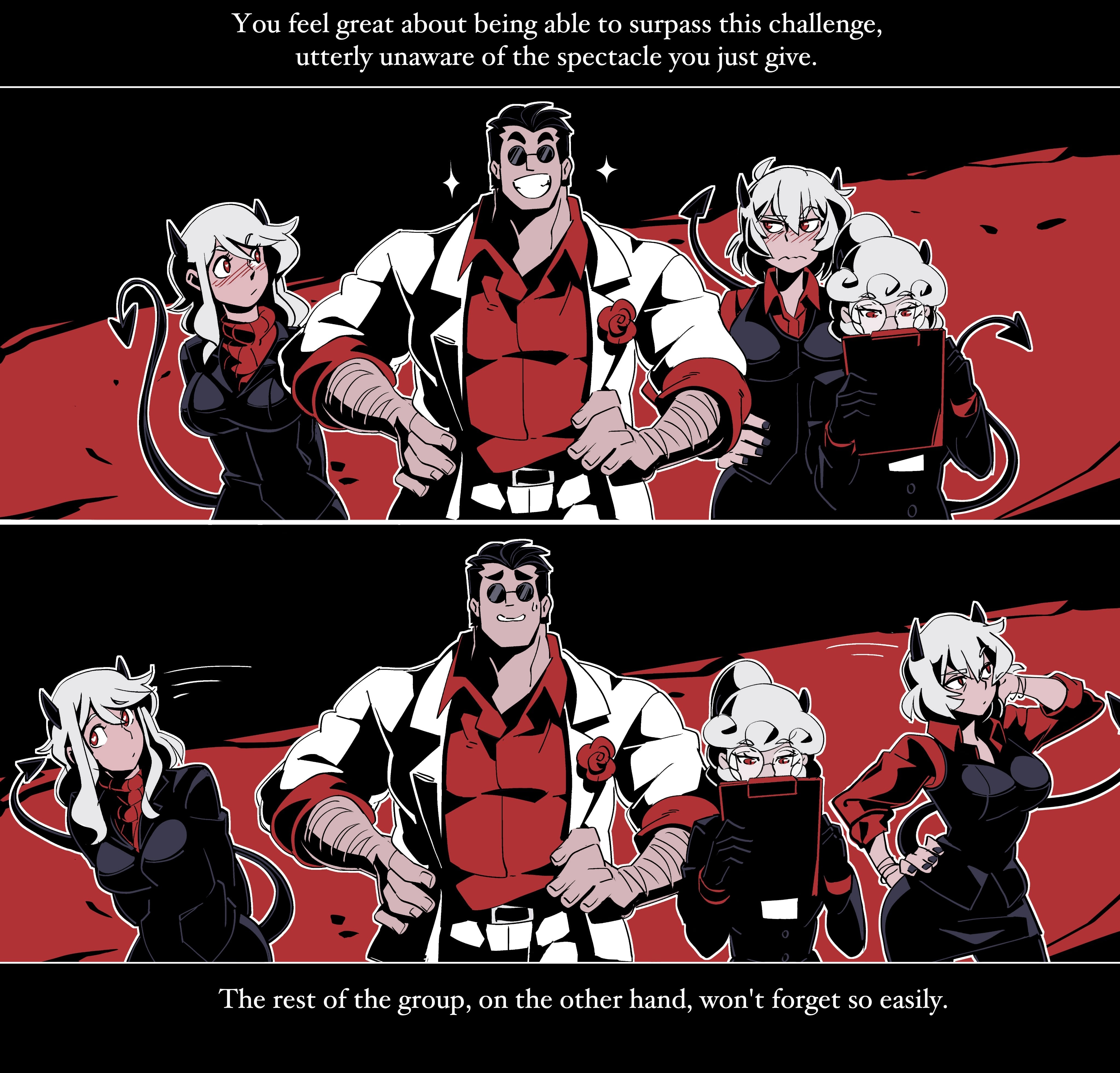 Helltaker Fanart Madness (Helltaker) [Nisego] Chapter Helltaker Fanart Madness Page 132