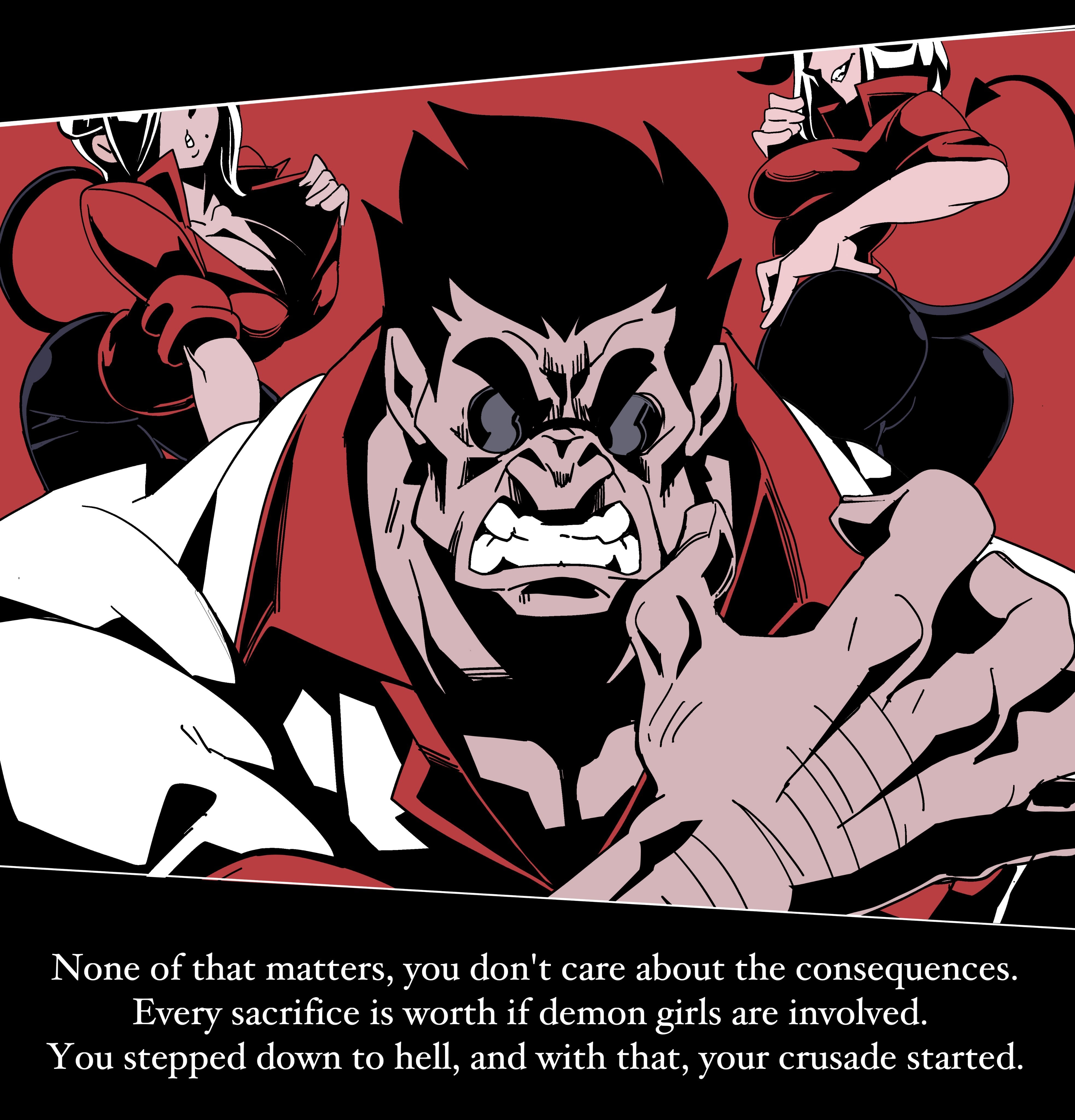 Helltaker Fanart Madness (Helltaker) [Nisego] Chapter Helltaker Fanart Madness Page 4