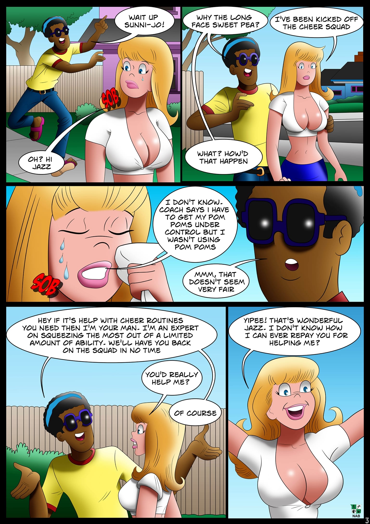 Sunshine’s Pom Poms [Nab] Chapter 1 Page 4