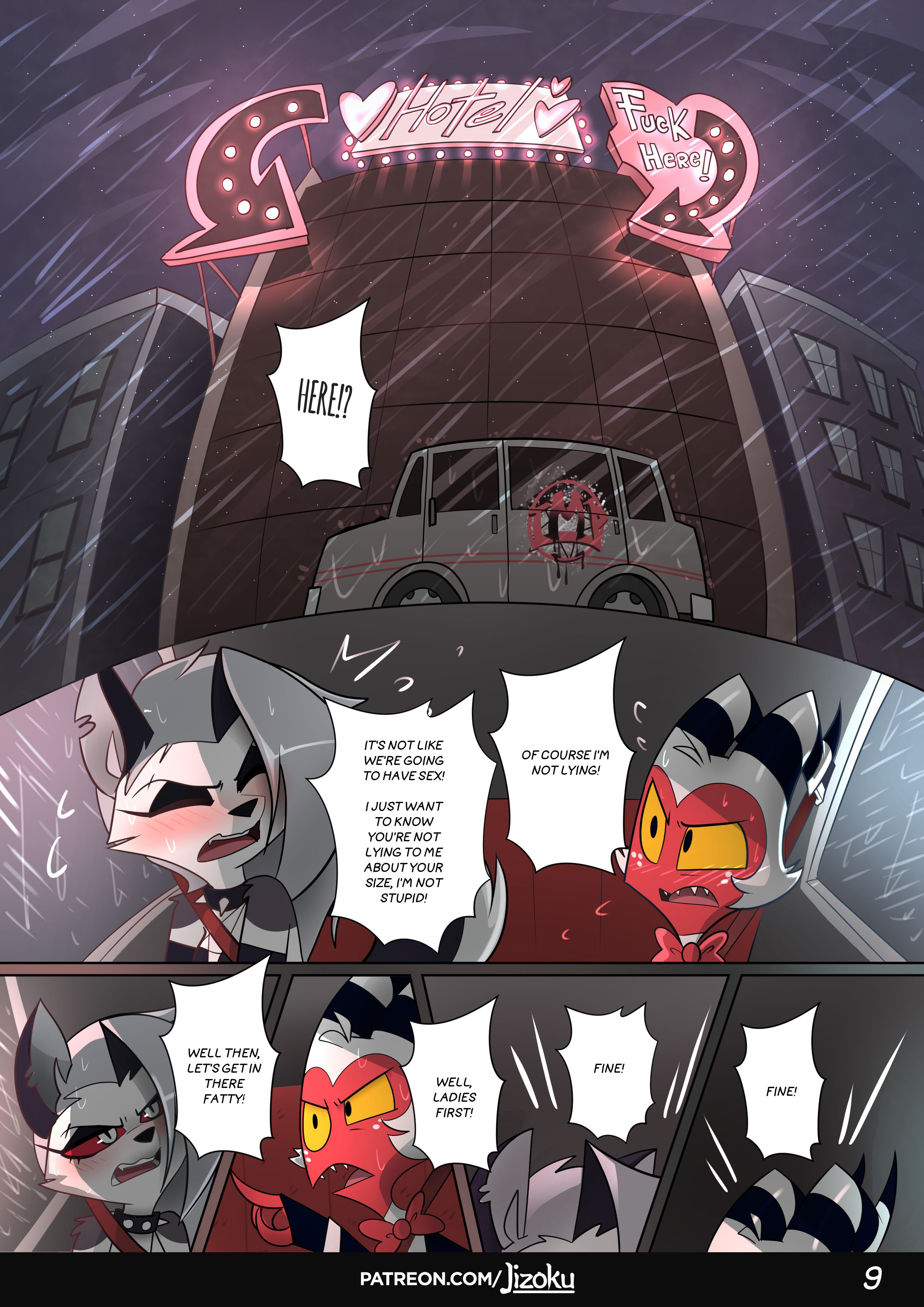 A Night With Loona (Helluva Boss) [Jizoku] Chapter 1 Page 10