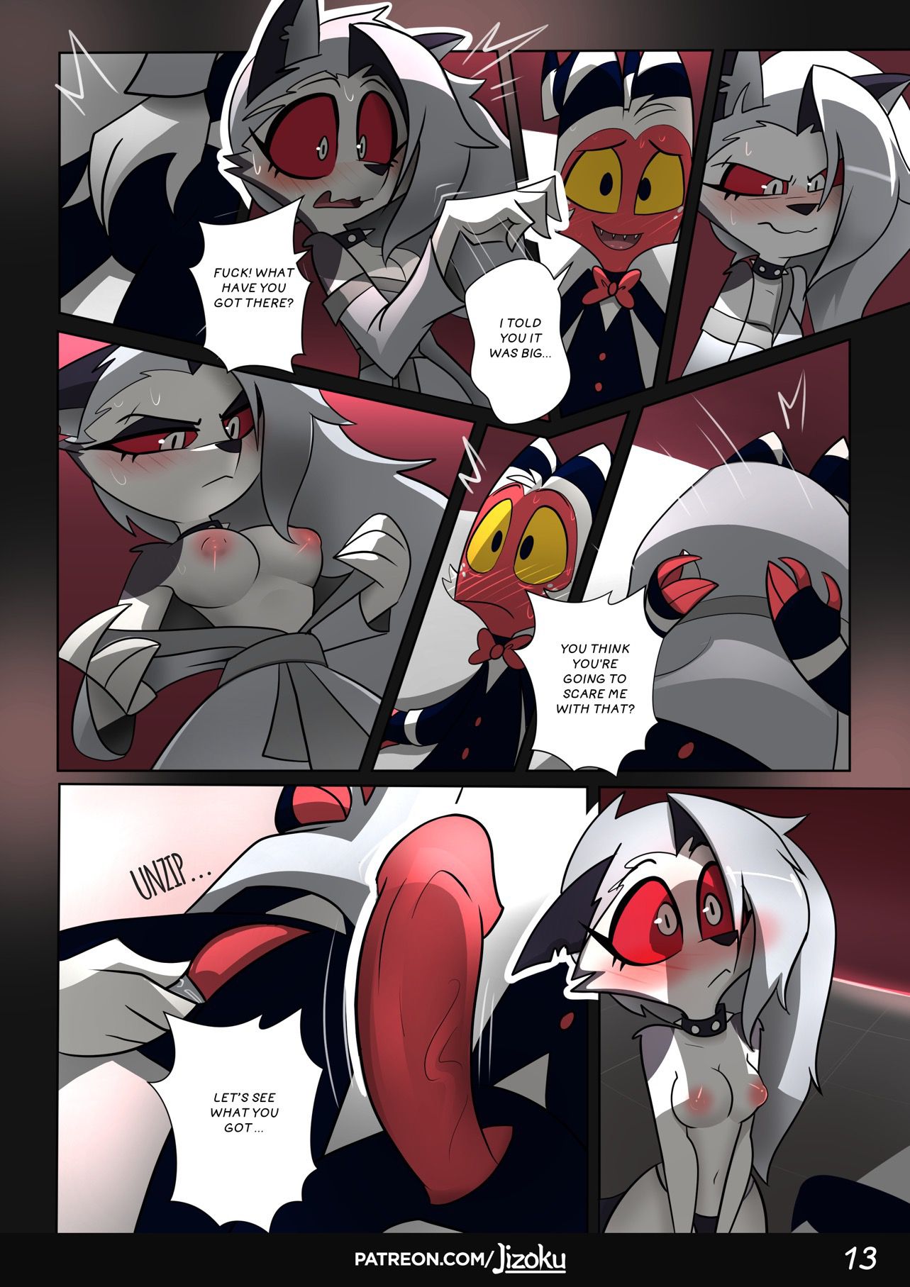 A Night With Loona (Helluva Boss) [Jizoku] Chapter 1 Page 14