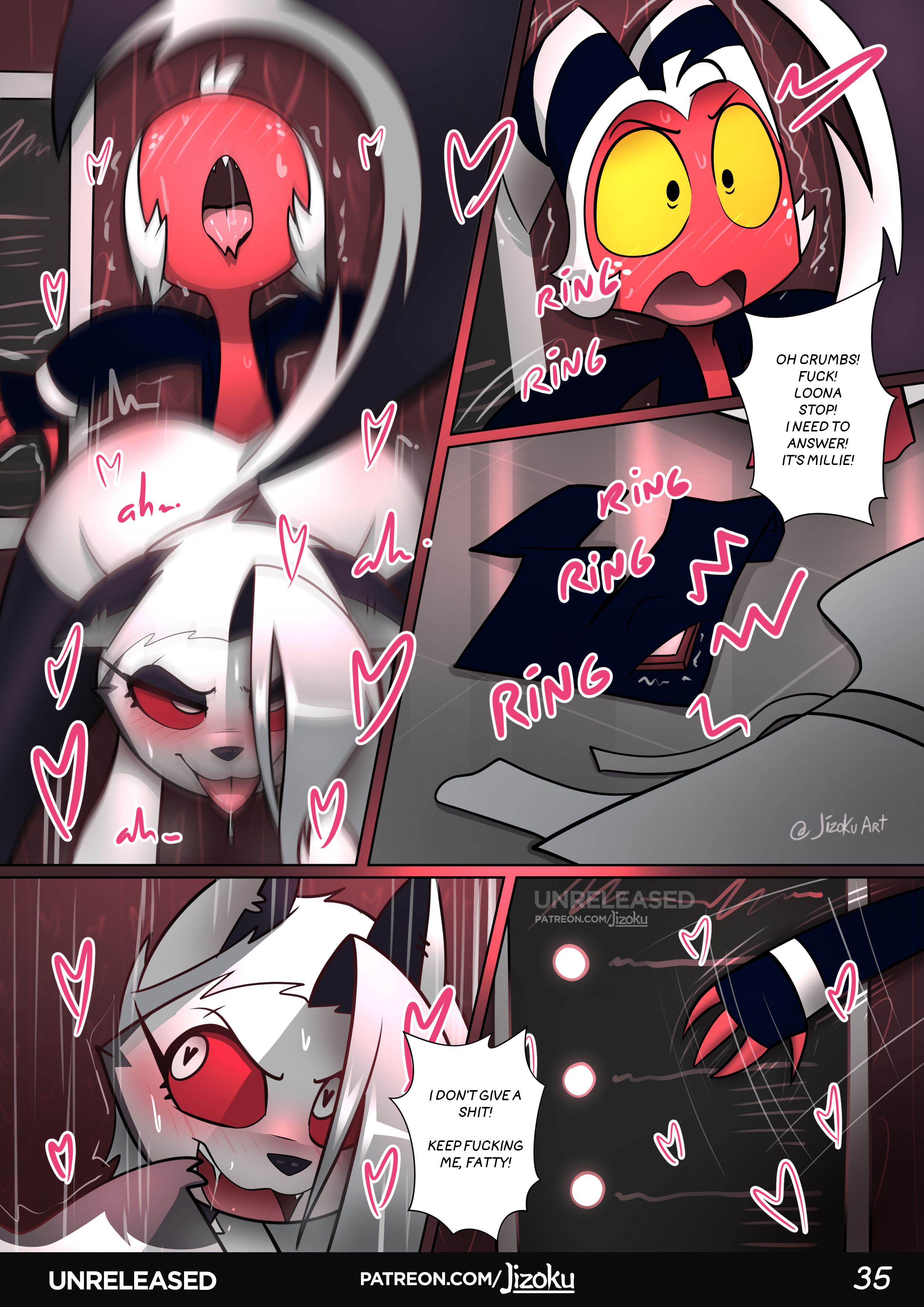 A Night With Loona (Helluva Boss) [Jizoku] Chapter 1 Page 36