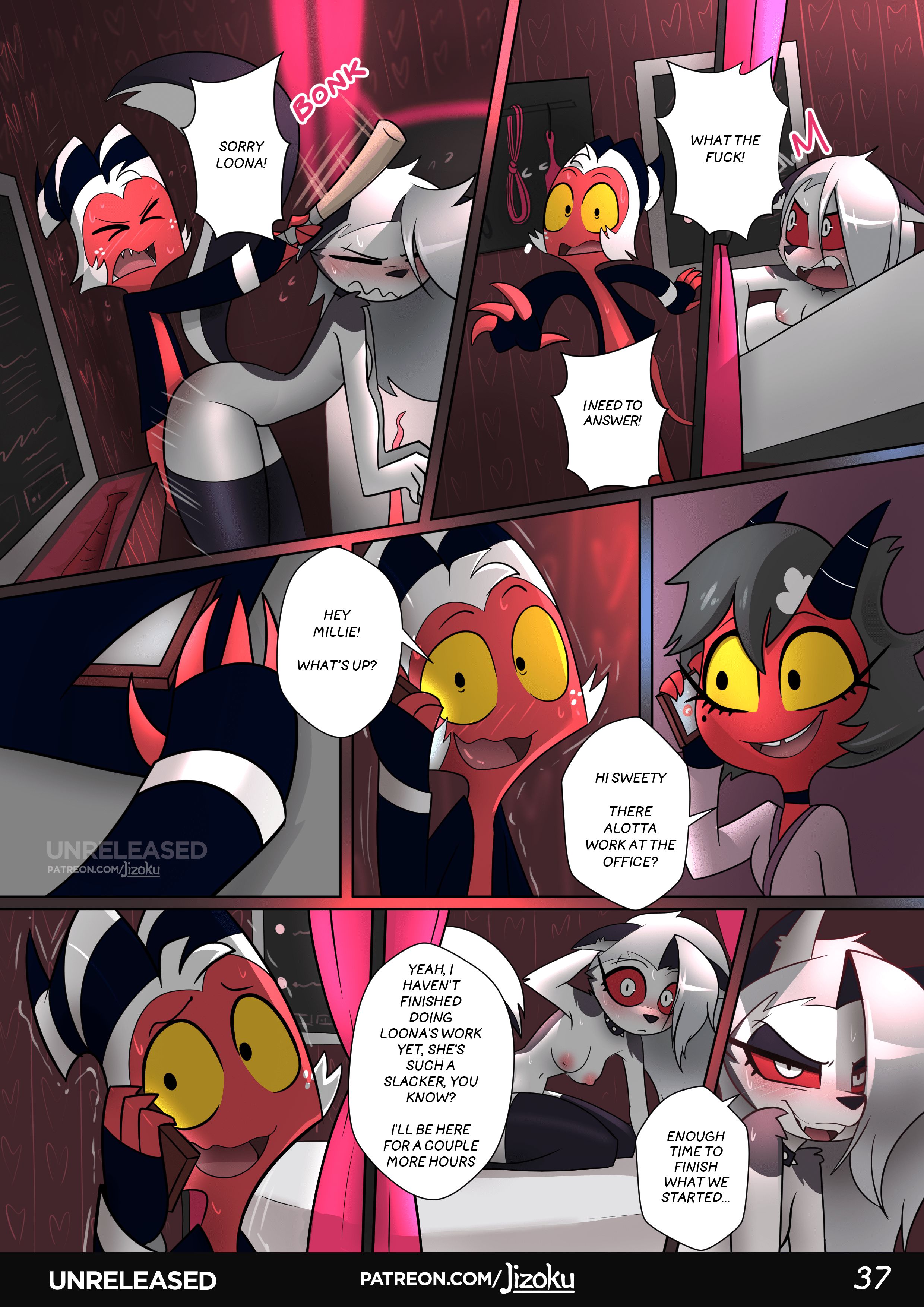 A Night With Loona (Helluva Boss) [Jizoku] Chapter 1 Page 38