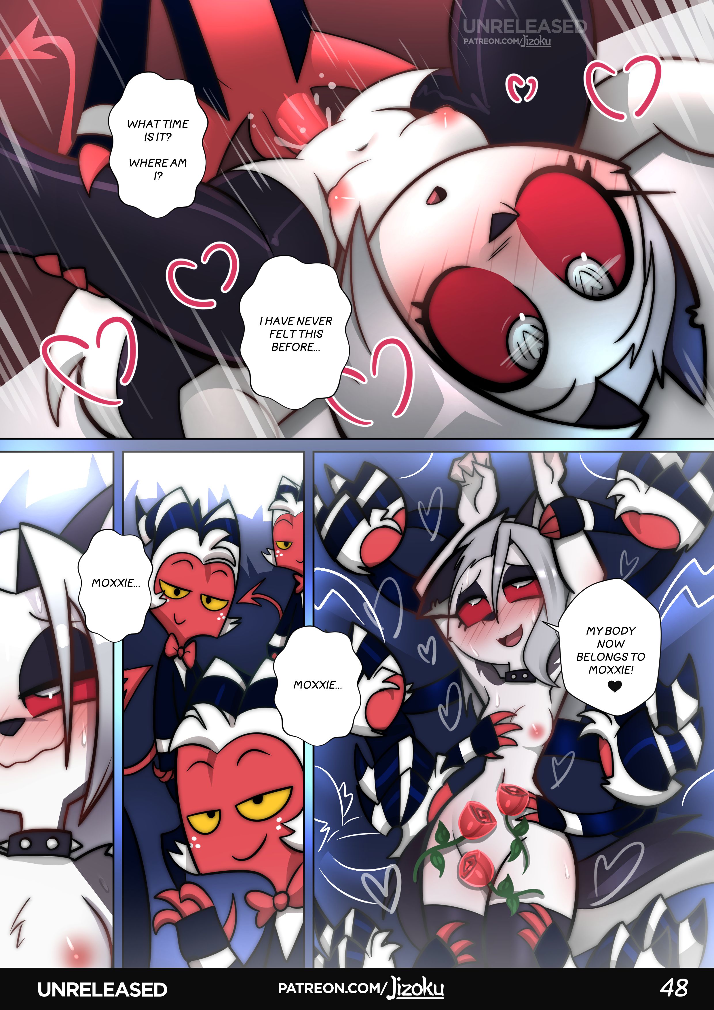 A Night With Loona (Helluva Boss) [Jizoku] Chapter 1 Page 49