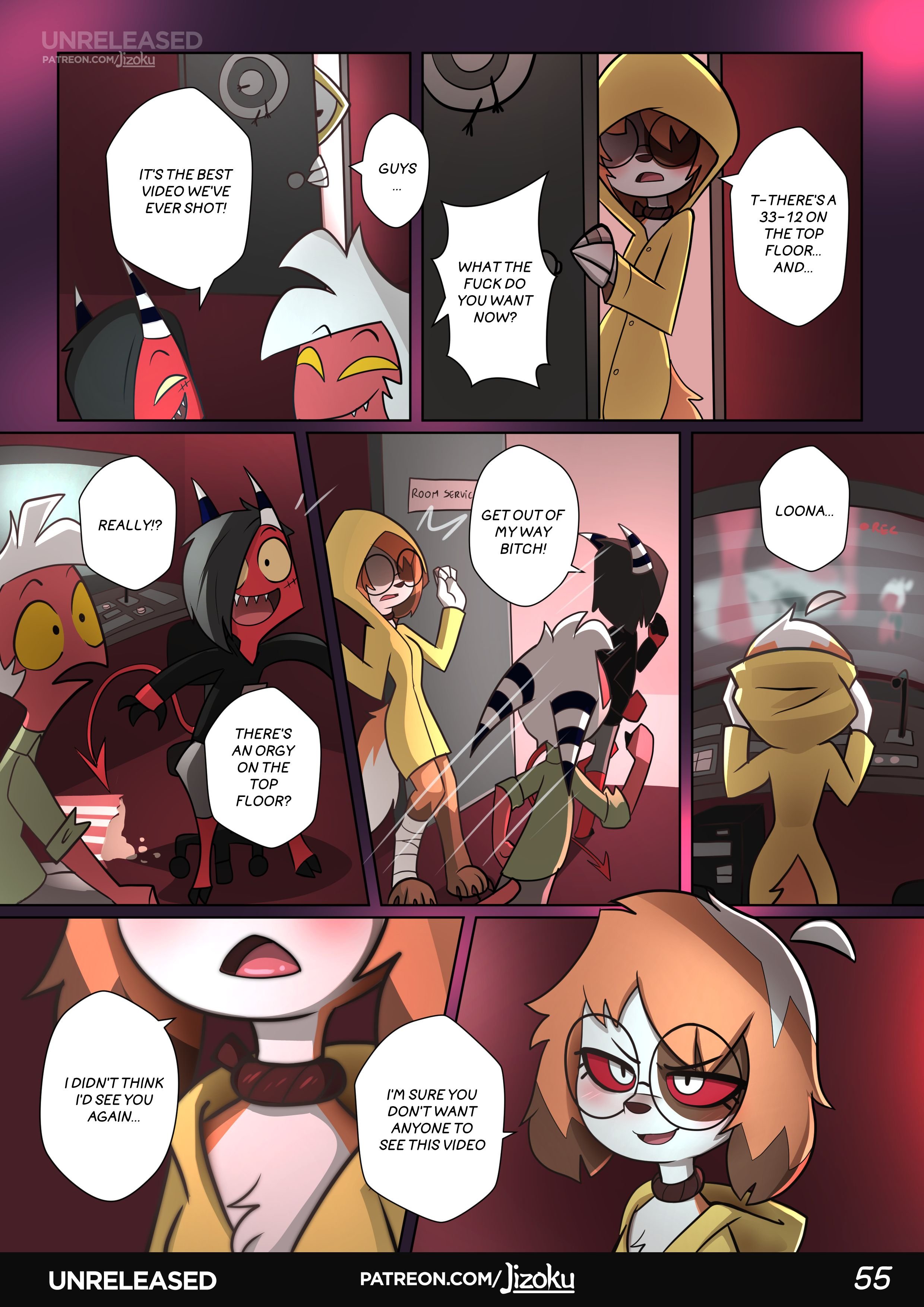 A Night With Loona (Helluva Boss) [Jizoku] Chapter 1 Page 56