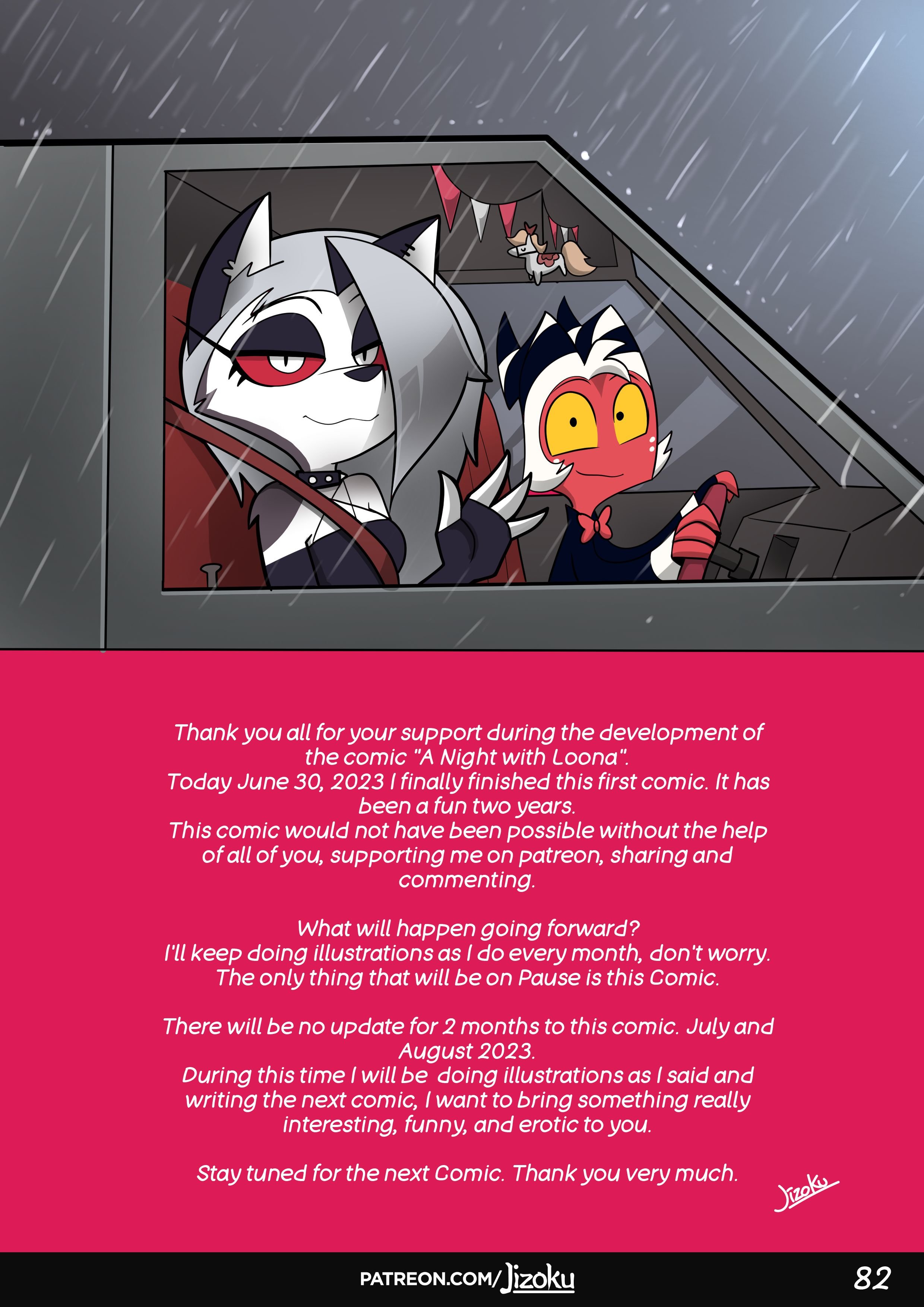 A Night With Loona (Helluva Boss) [Jizoku] Chapter 1 Page 83