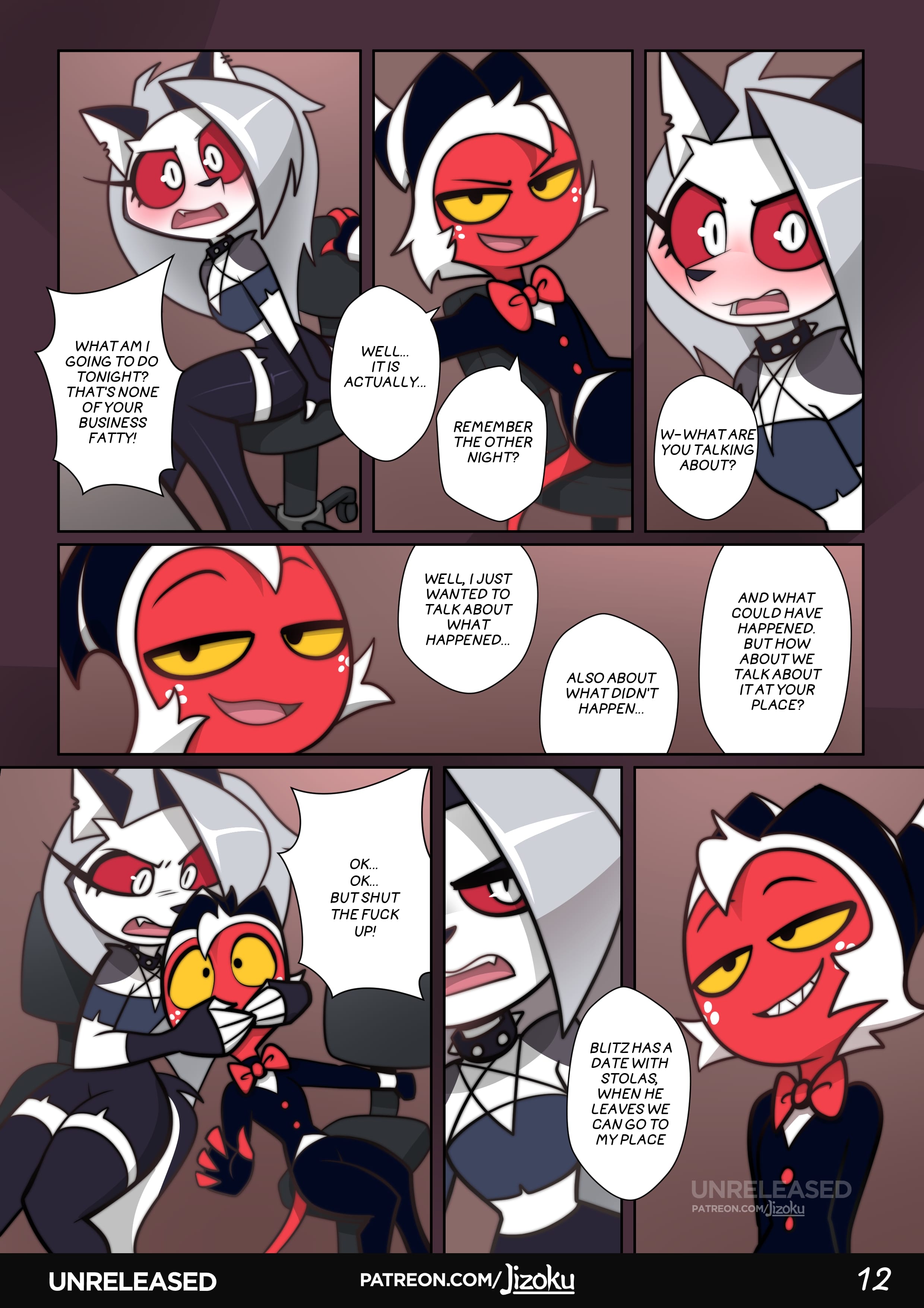 A Night With Loona (Helluva Boss) [Jizoku] Chapter 2 Page 13