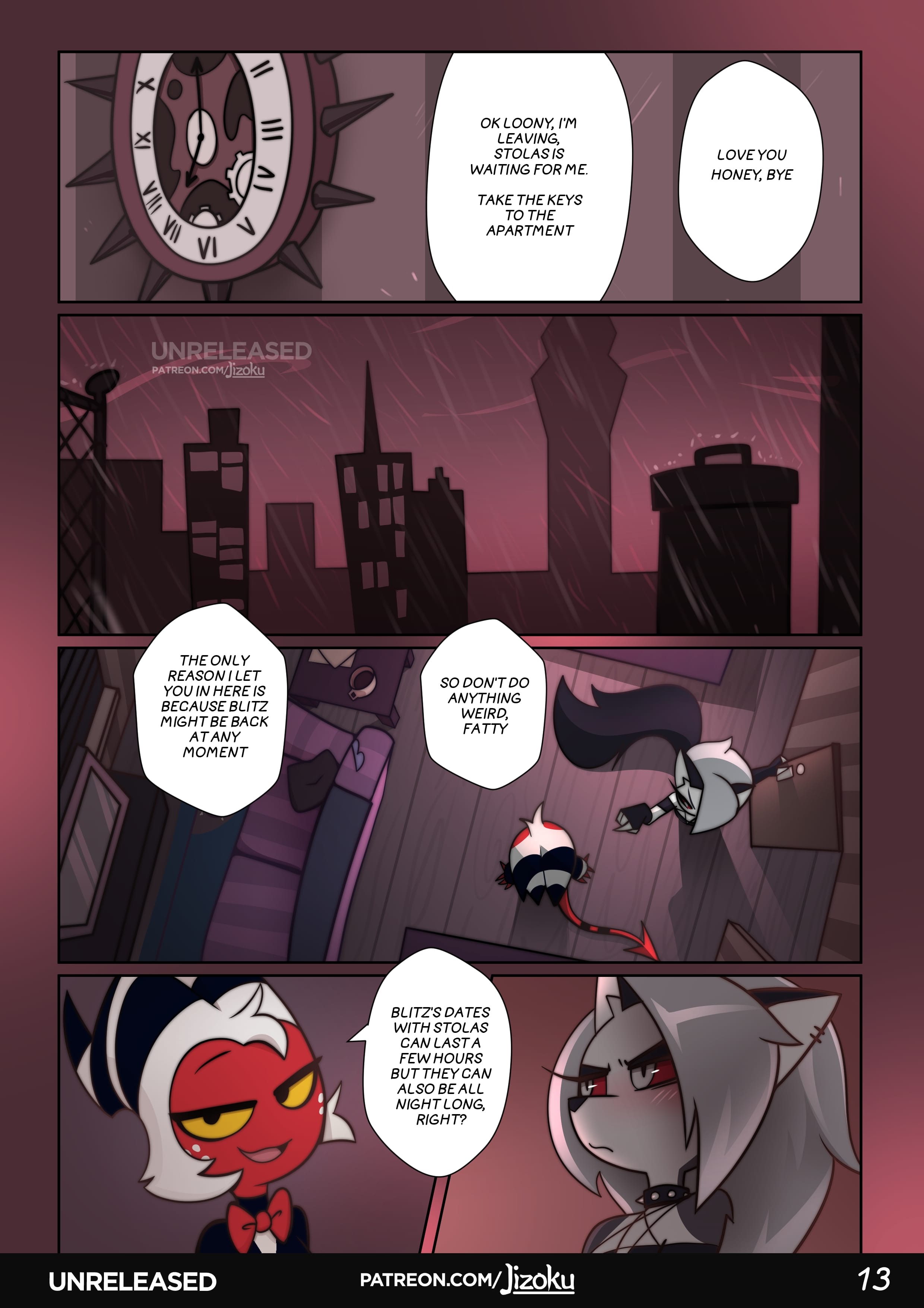 A Night With Loona (Helluva Boss) [Jizoku] Chapter 2 Page 14