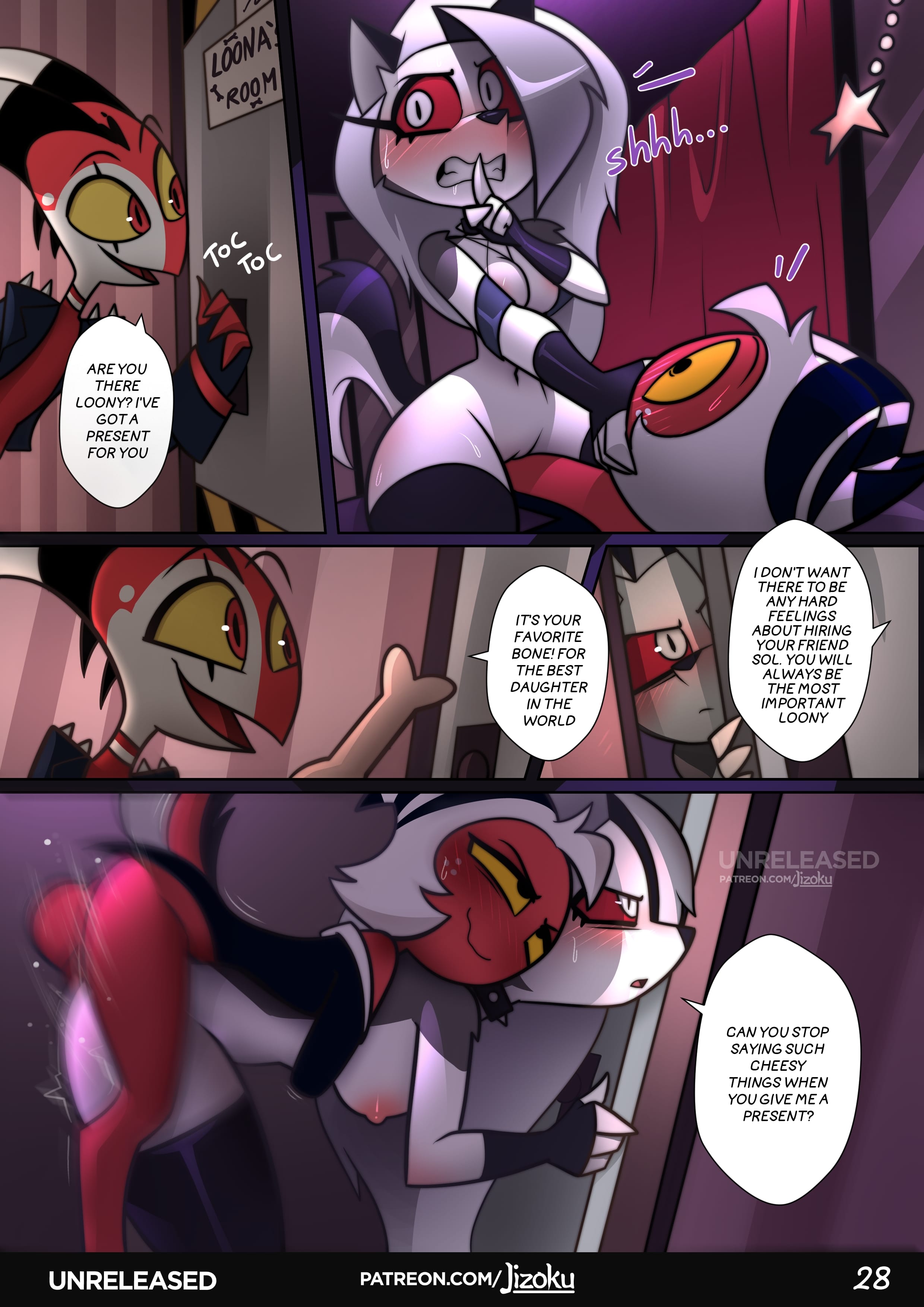 A Night With Loona (Helluva Boss) [Jizoku] Chapter 2 Page 29
