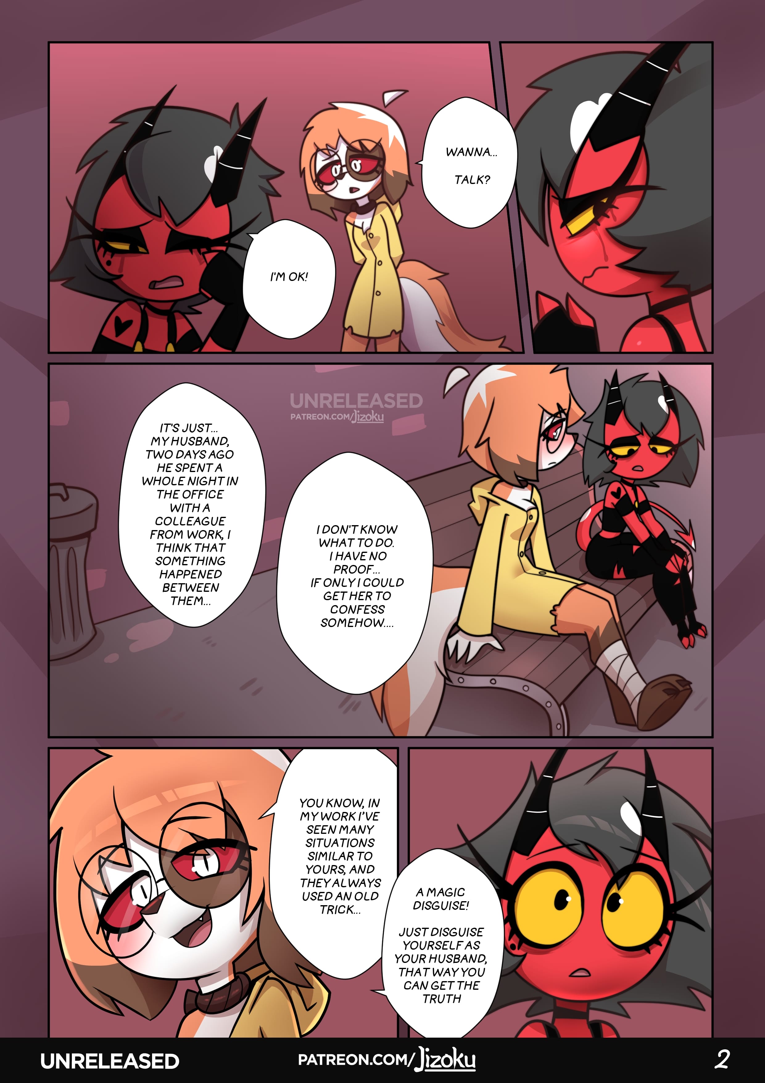 A Night With Loona (Helluva Boss) [Jizoku] Chapter 2 Page 3