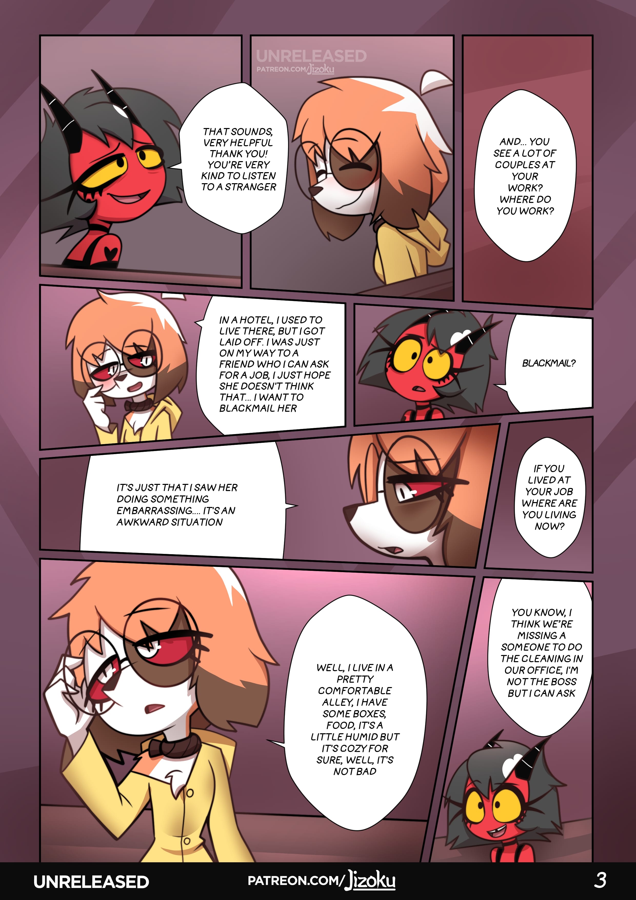 A Night With Loona (Helluva Boss) [Jizoku] Chapter 2 Page 4