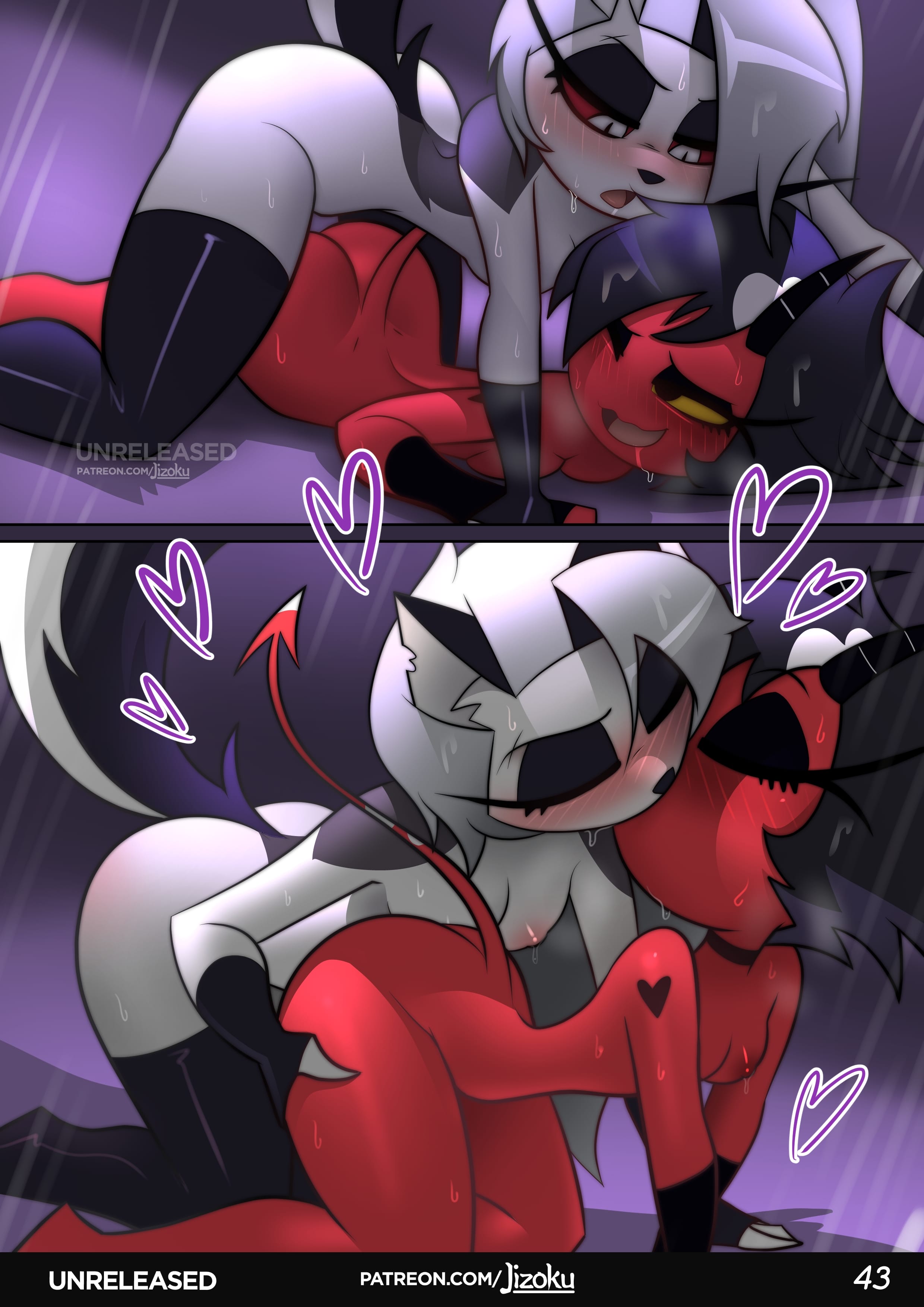 A Night With Loona (Helluva Boss) [Jizoku] Chapter 2 Page 44