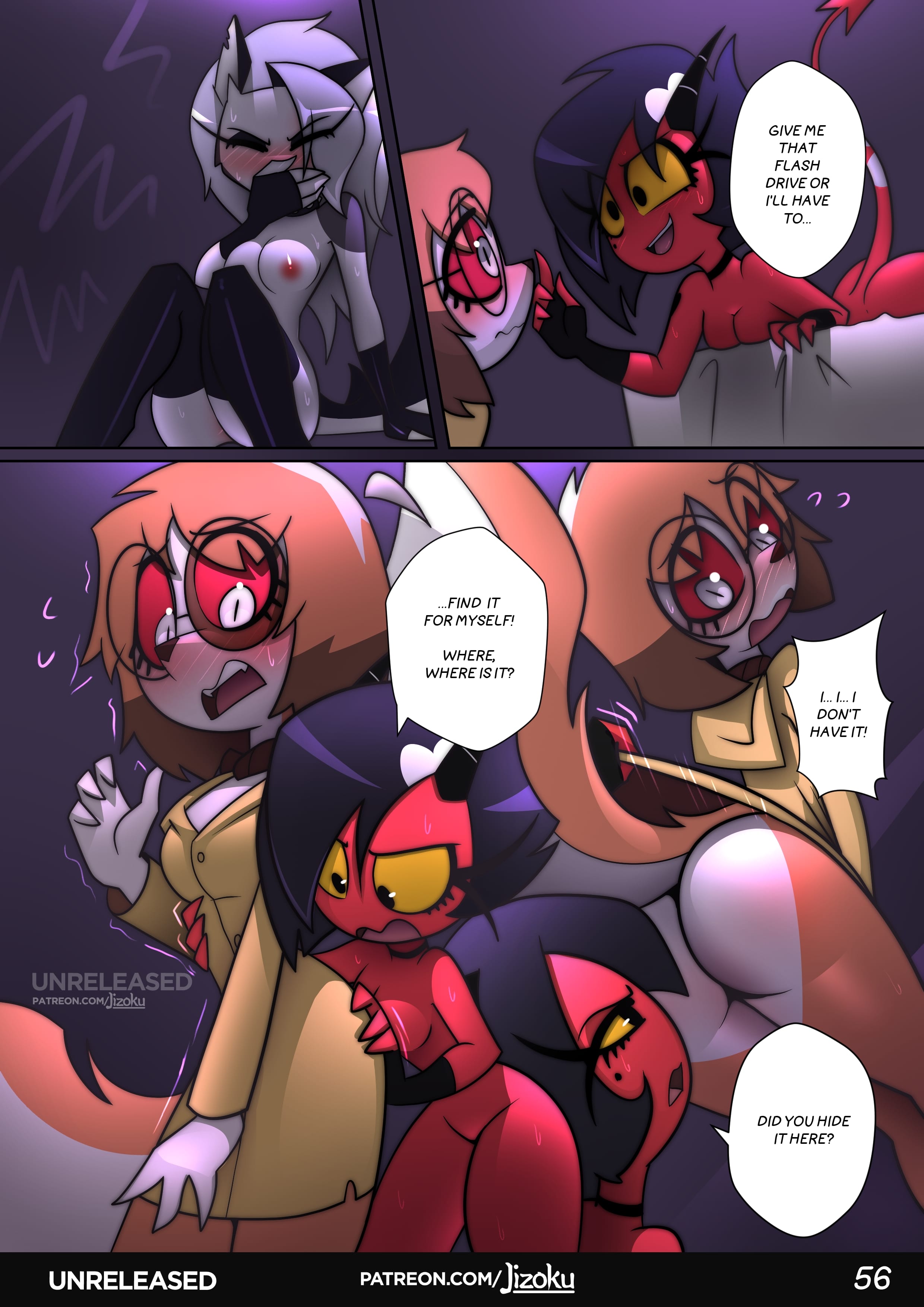 A Night With Loona (Helluva Boss) [Jizoku] Chapter 2 Page 57