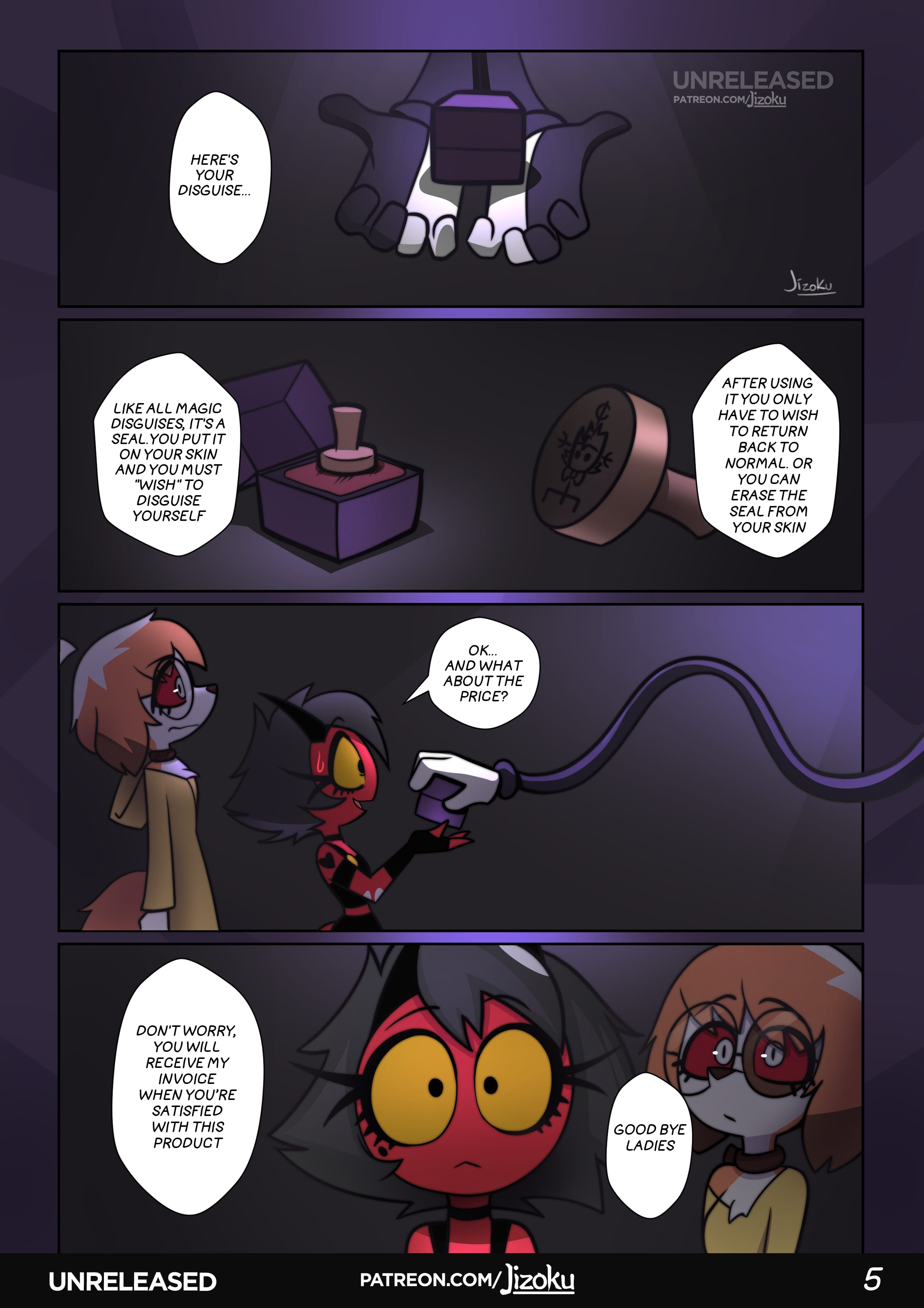 A Night With Loona (Helluva Boss) [Jizoku] Chapter 2 Page 6