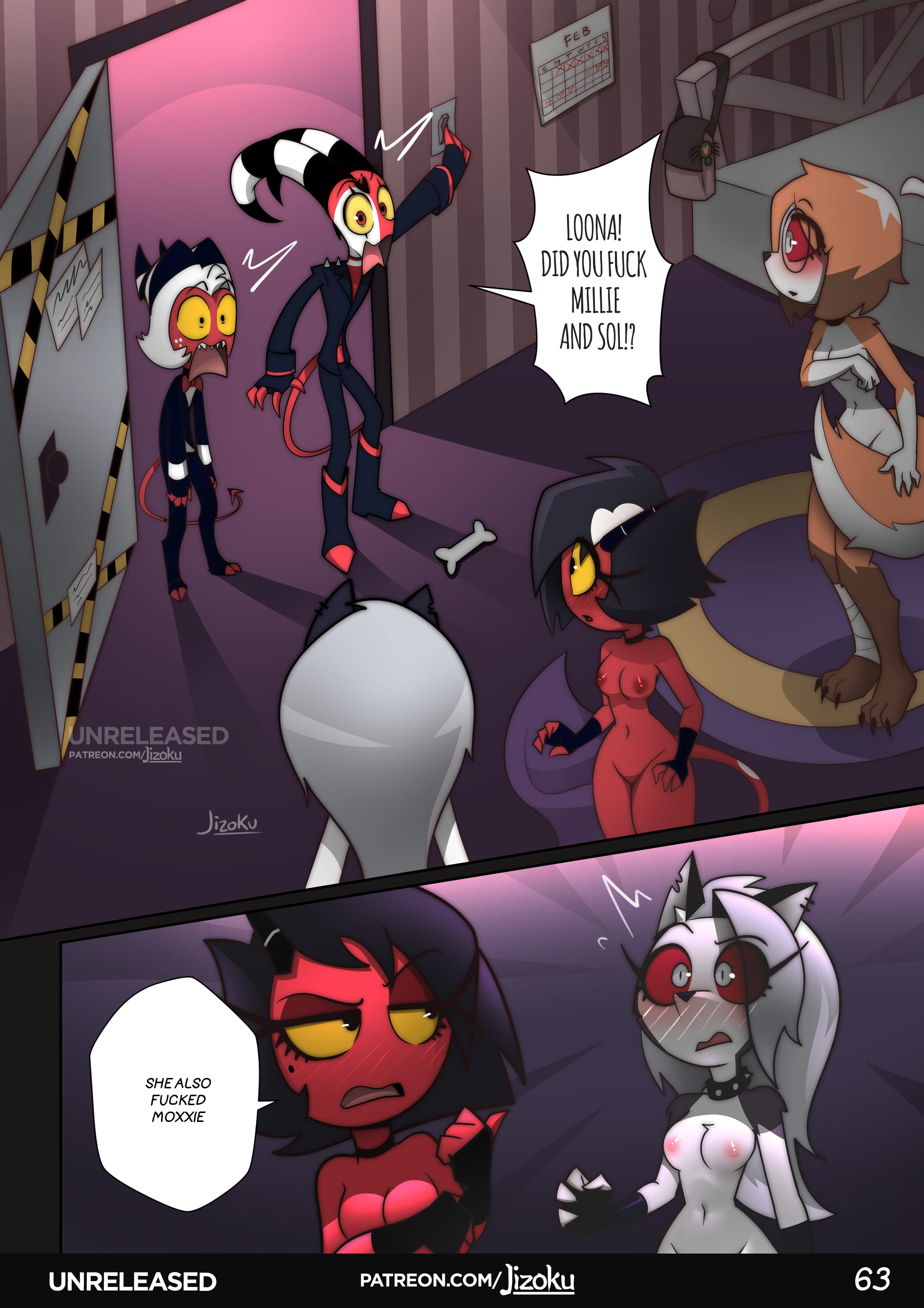 A Night With Loona (Helluva Boss) [Jizoku] Chapter 2 Page 64