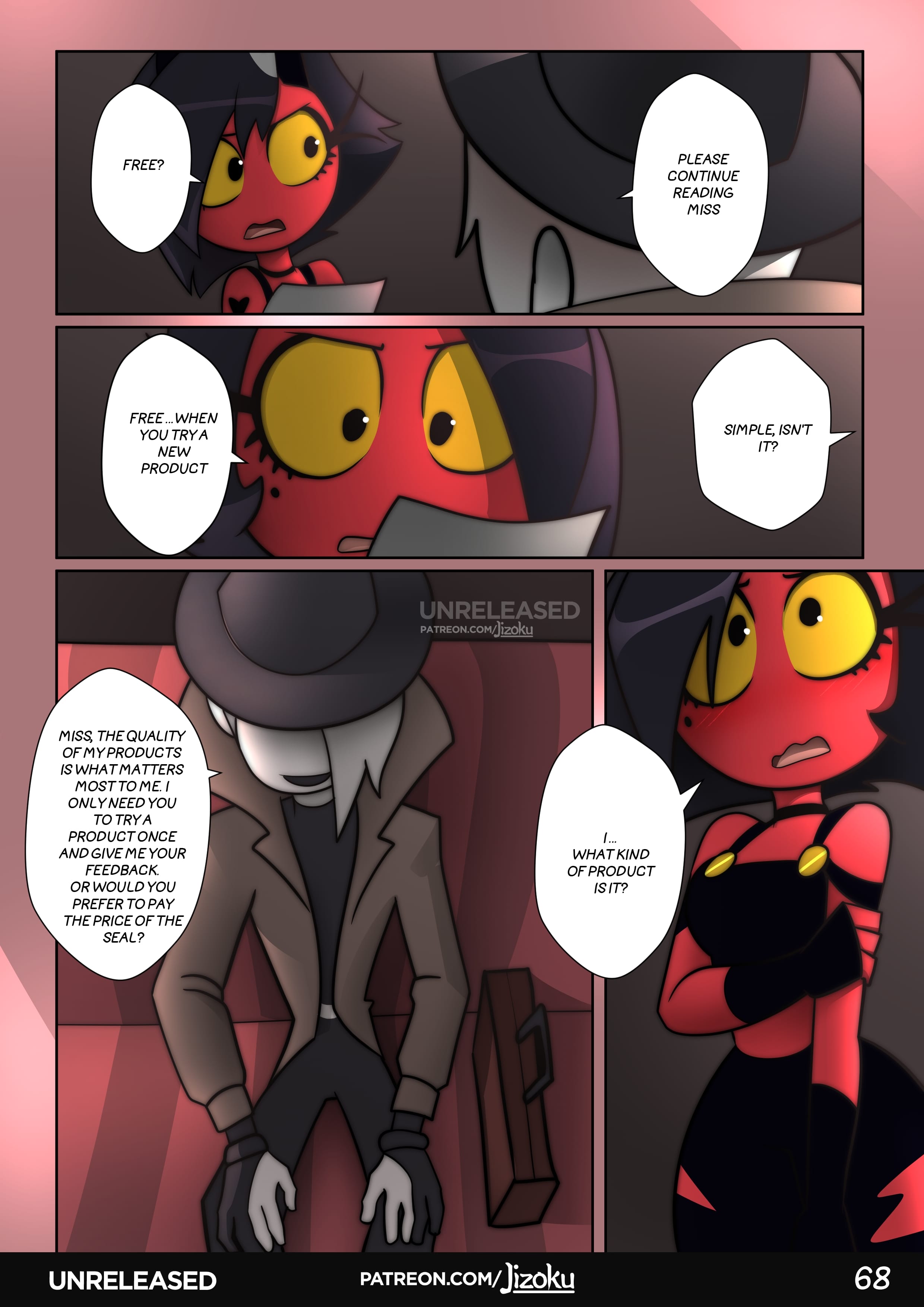 A Night With Loona (Helluva Boss) [Jizoku] Chapter 2 Page 69