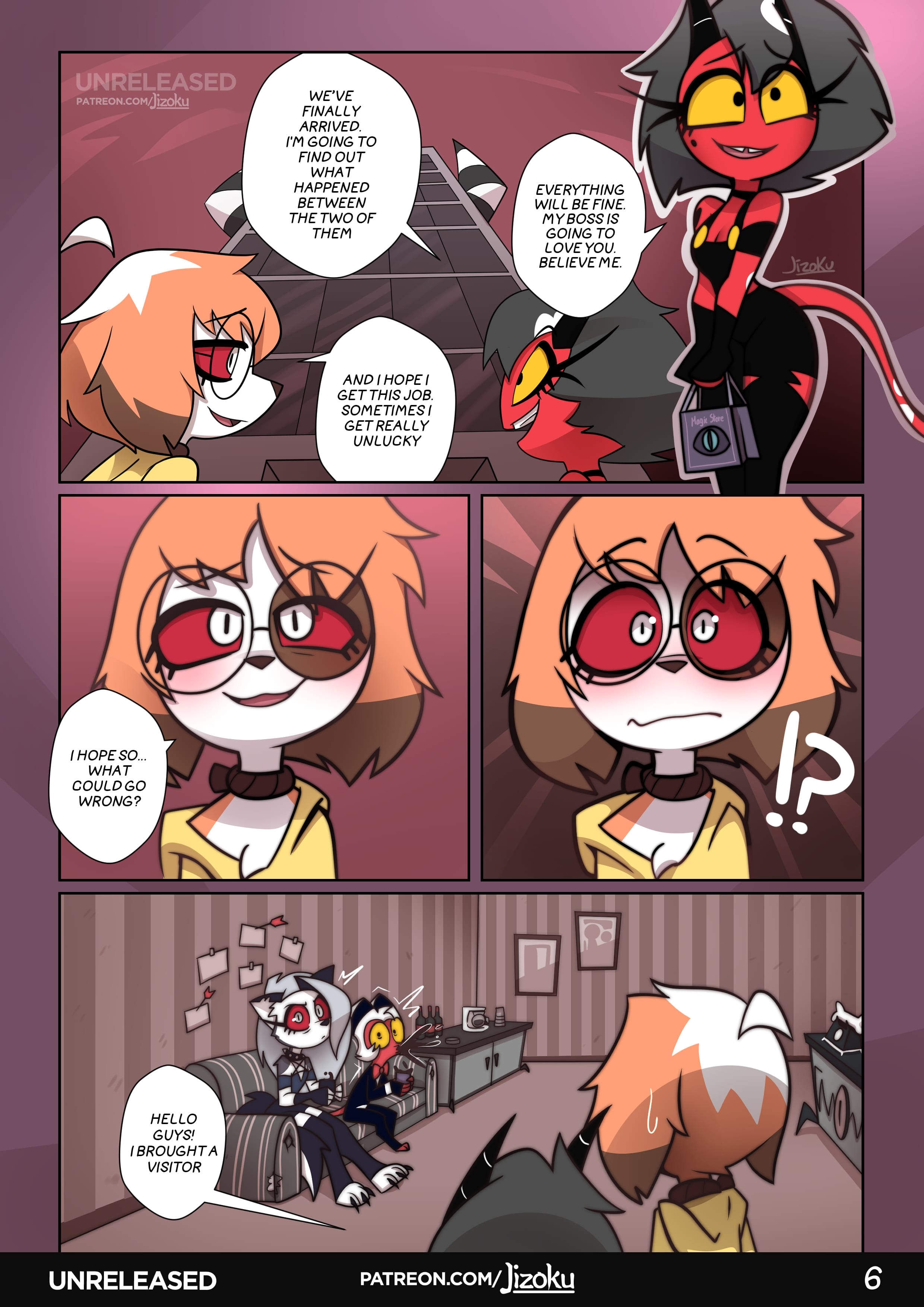 A Night With Loona (Helluva Boss) [Jizoku] Chapter 2 Page 7