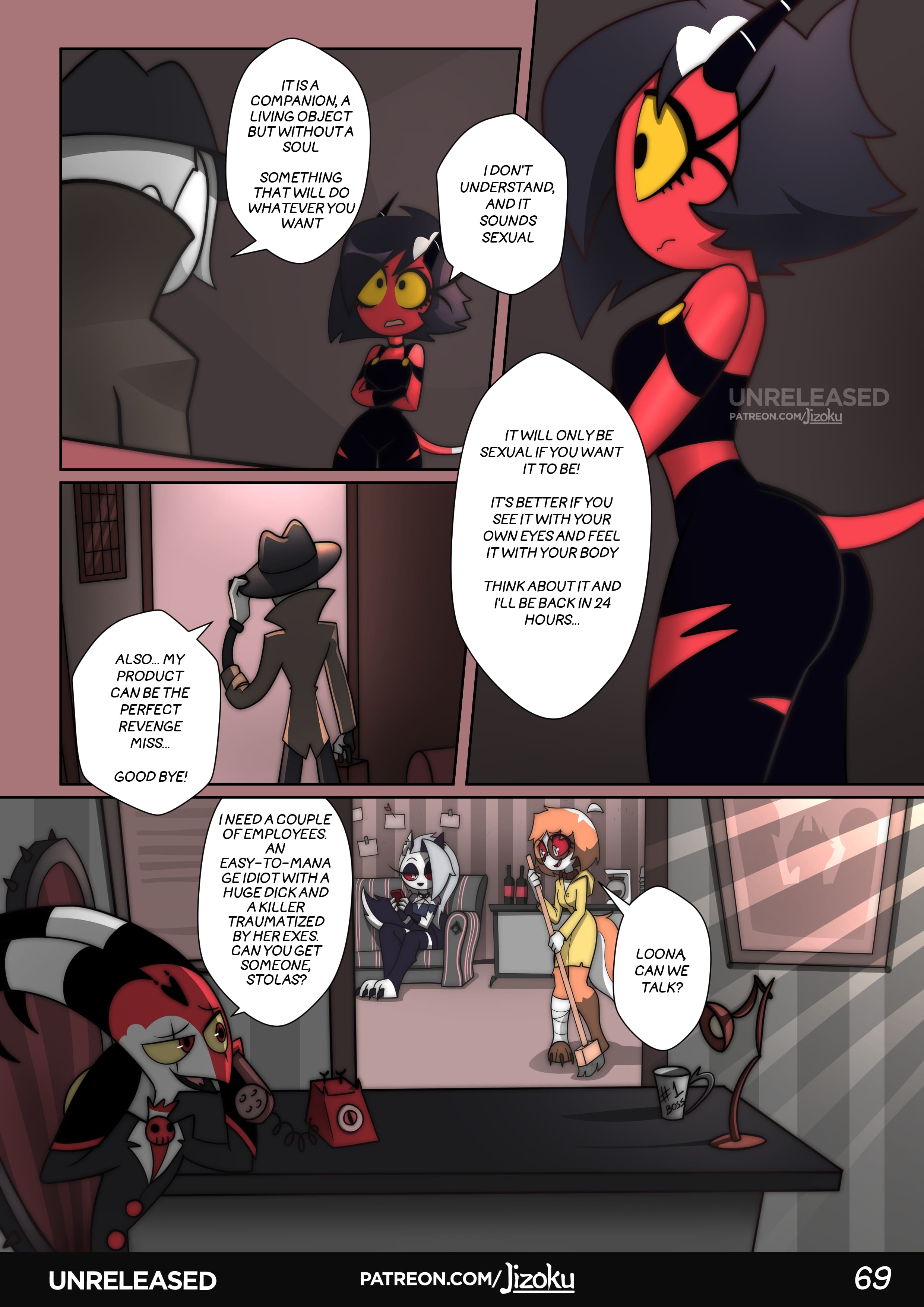 A Night With Loona (Helluva Boss) [Jizoku] Chapter 2 Page 70