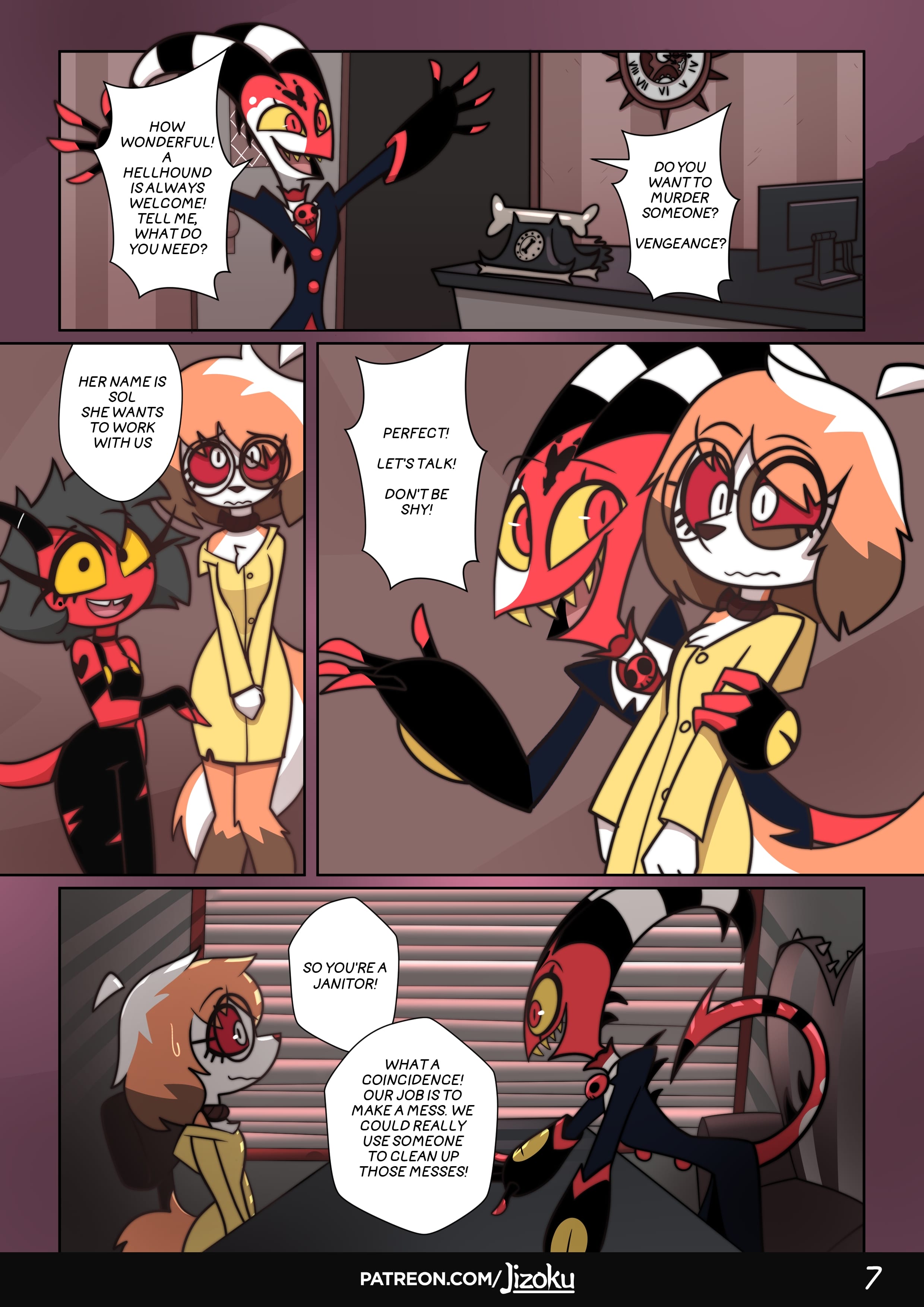 A Night With Loona (Helluva Boss) [Jizoku] Chapter 2 Page 8